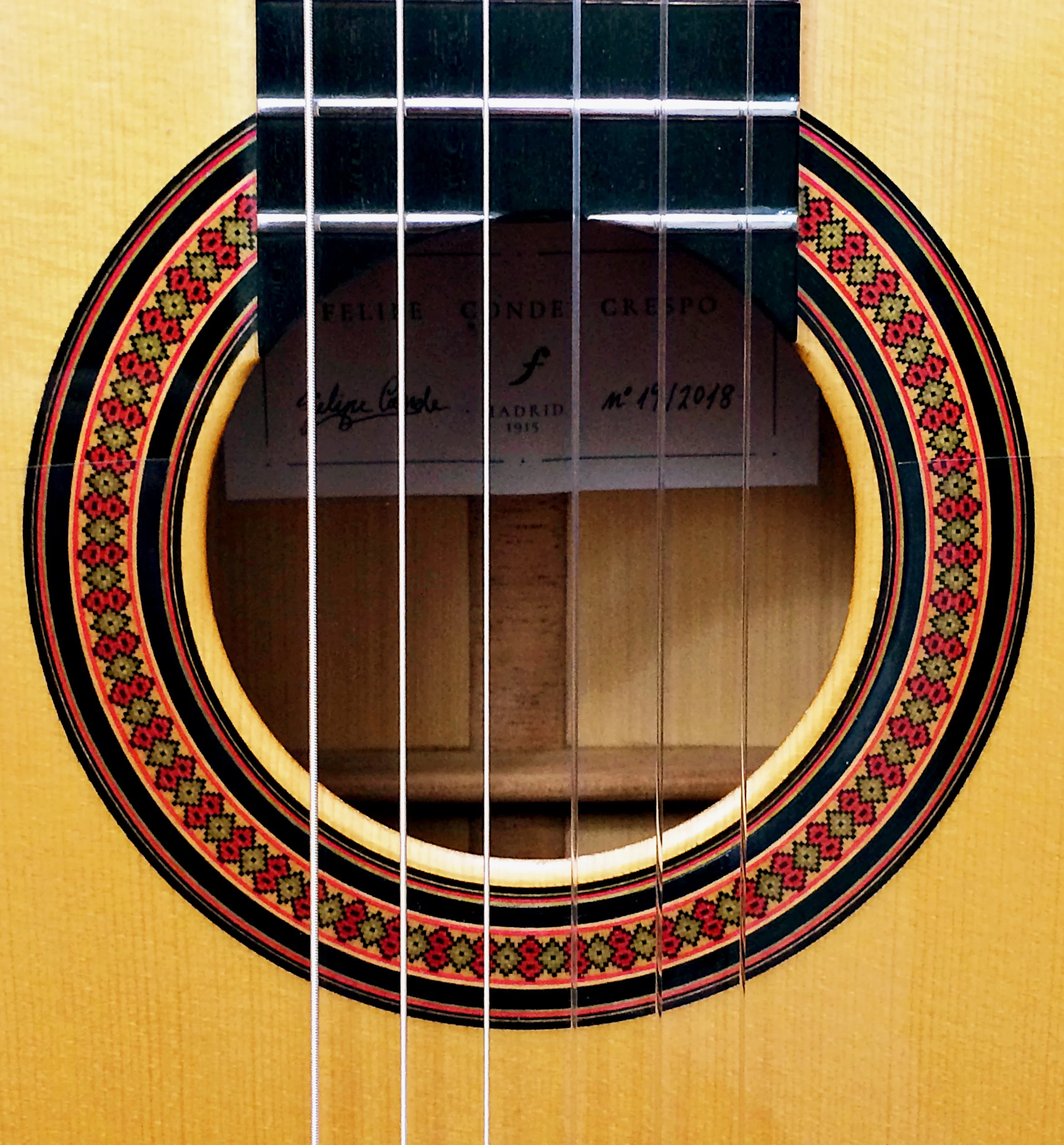 2018 Felipe Conde Crespo 1a Concert Flamenco Guitar