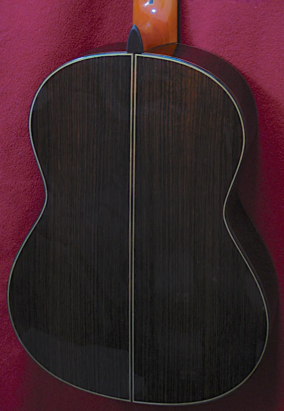 2014 Manuel Adalid Model Viviana Classical guitar-back