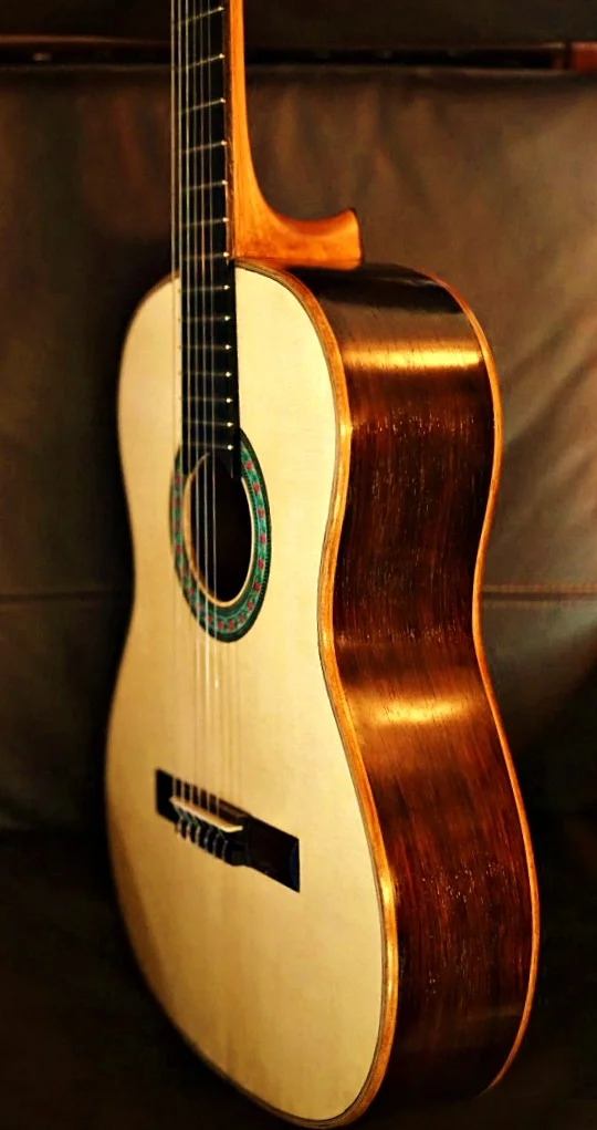 2019 Montanza Classical Guitar - sideview