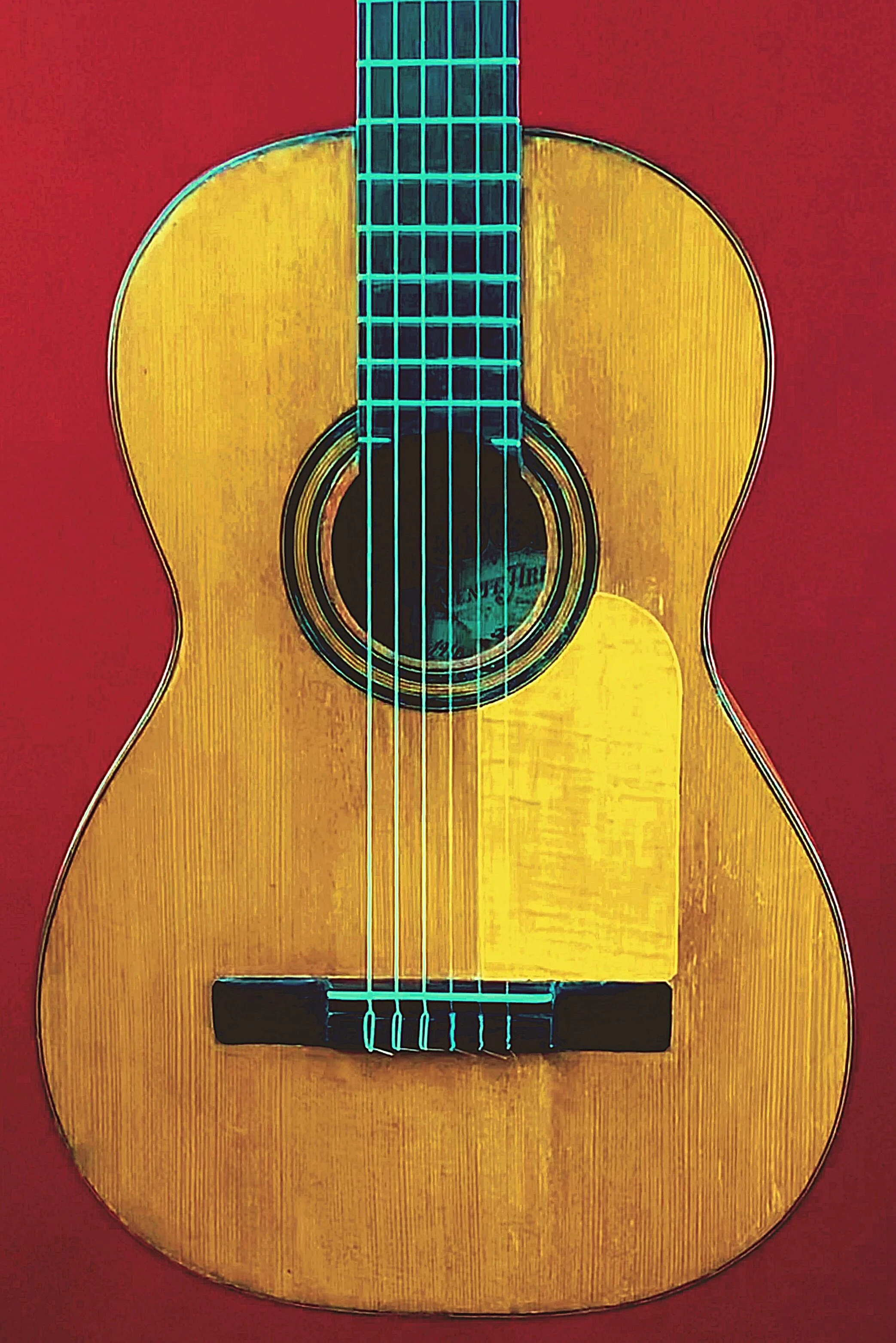 1910 Vicente Arias Flamenco Guitar
