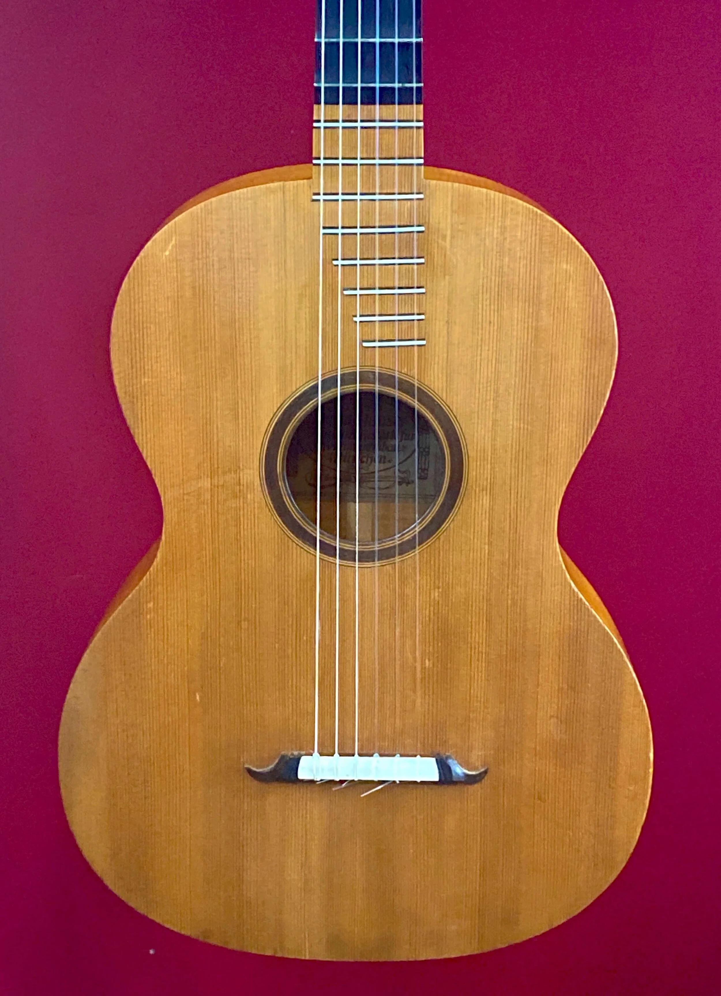 1911 Hermann Hauser classical guitar