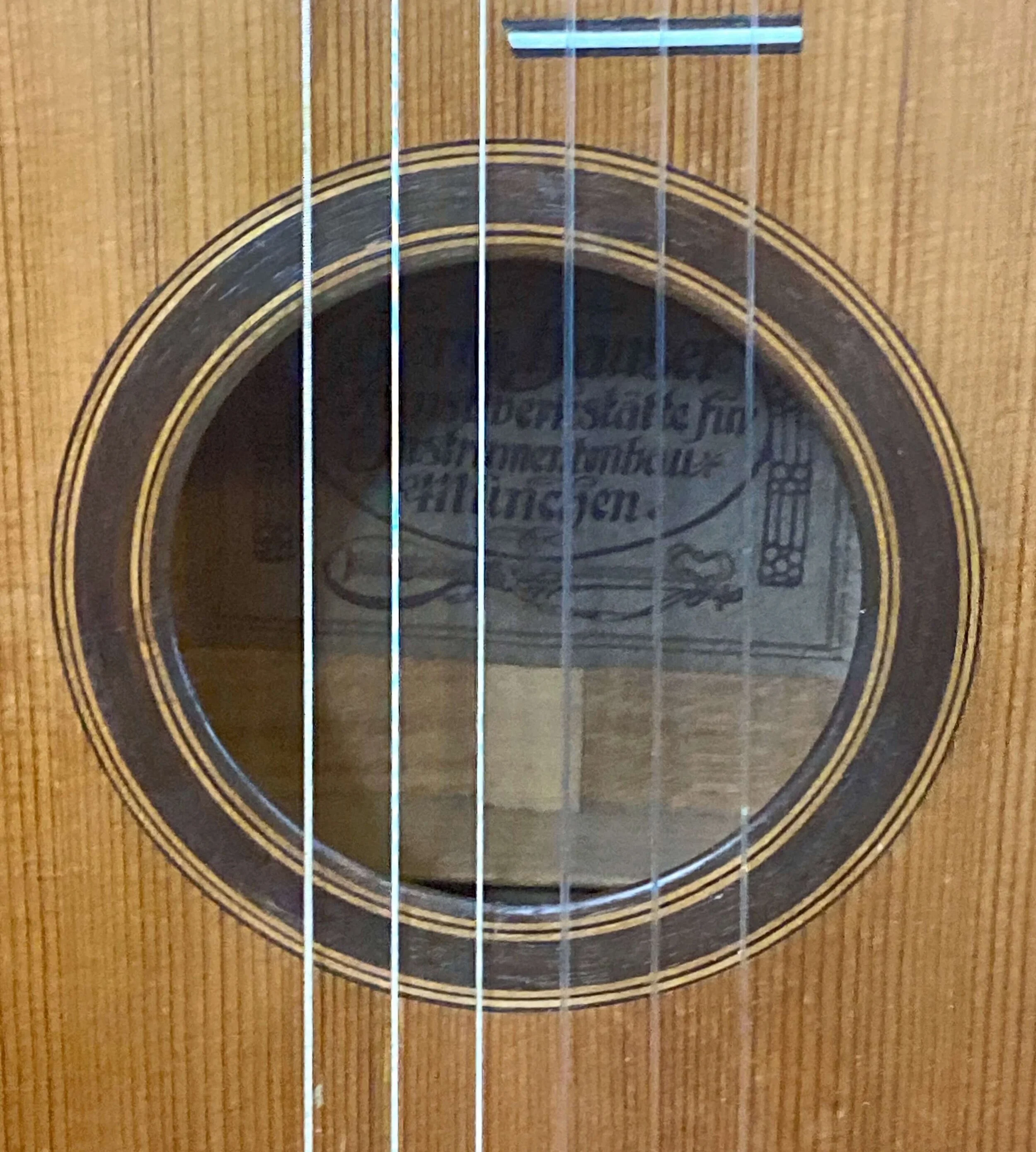 1911 Hermann Hauser classical guitar