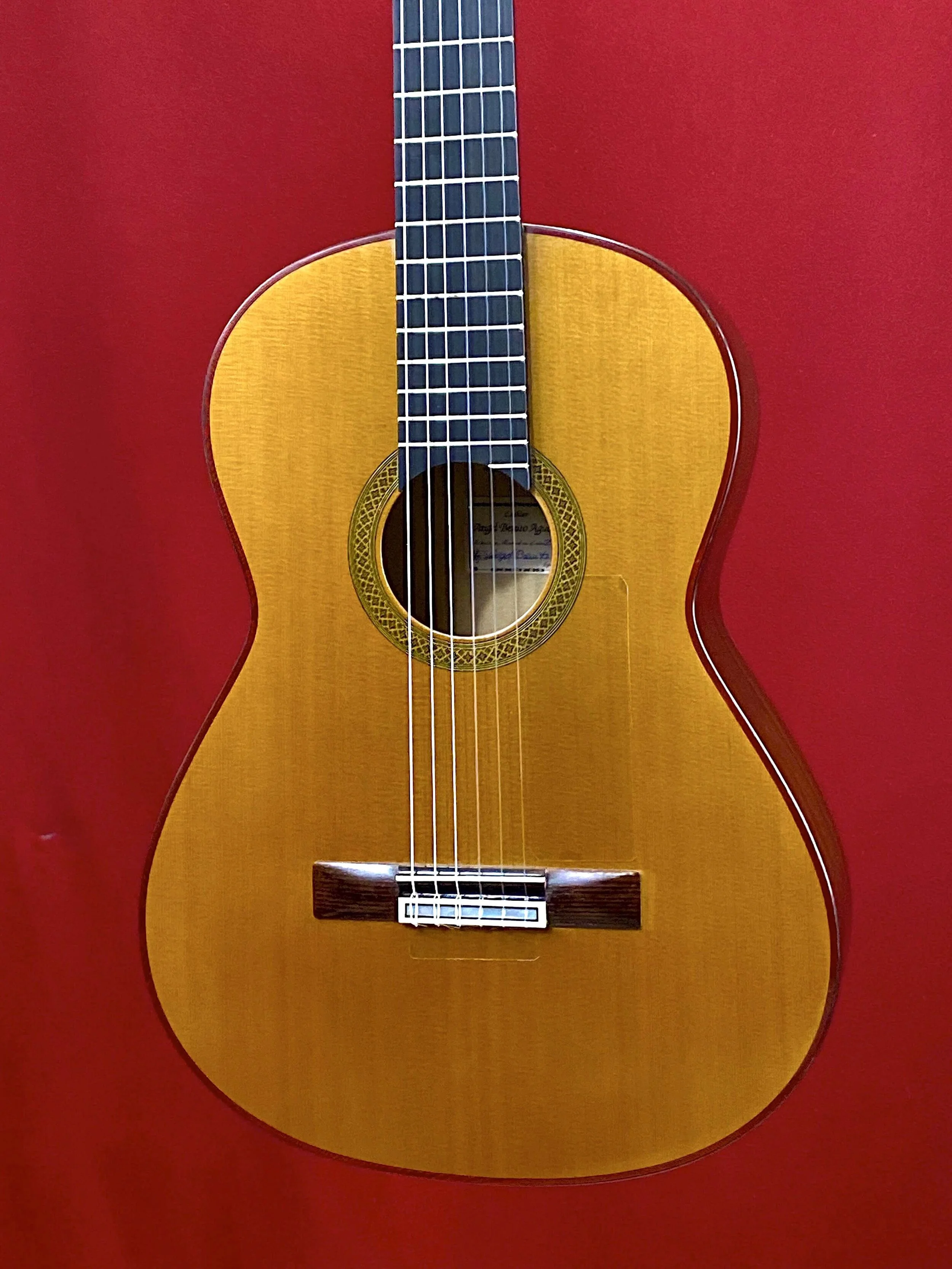 2013 Angel Benito Aguado Concert Classical Guitar