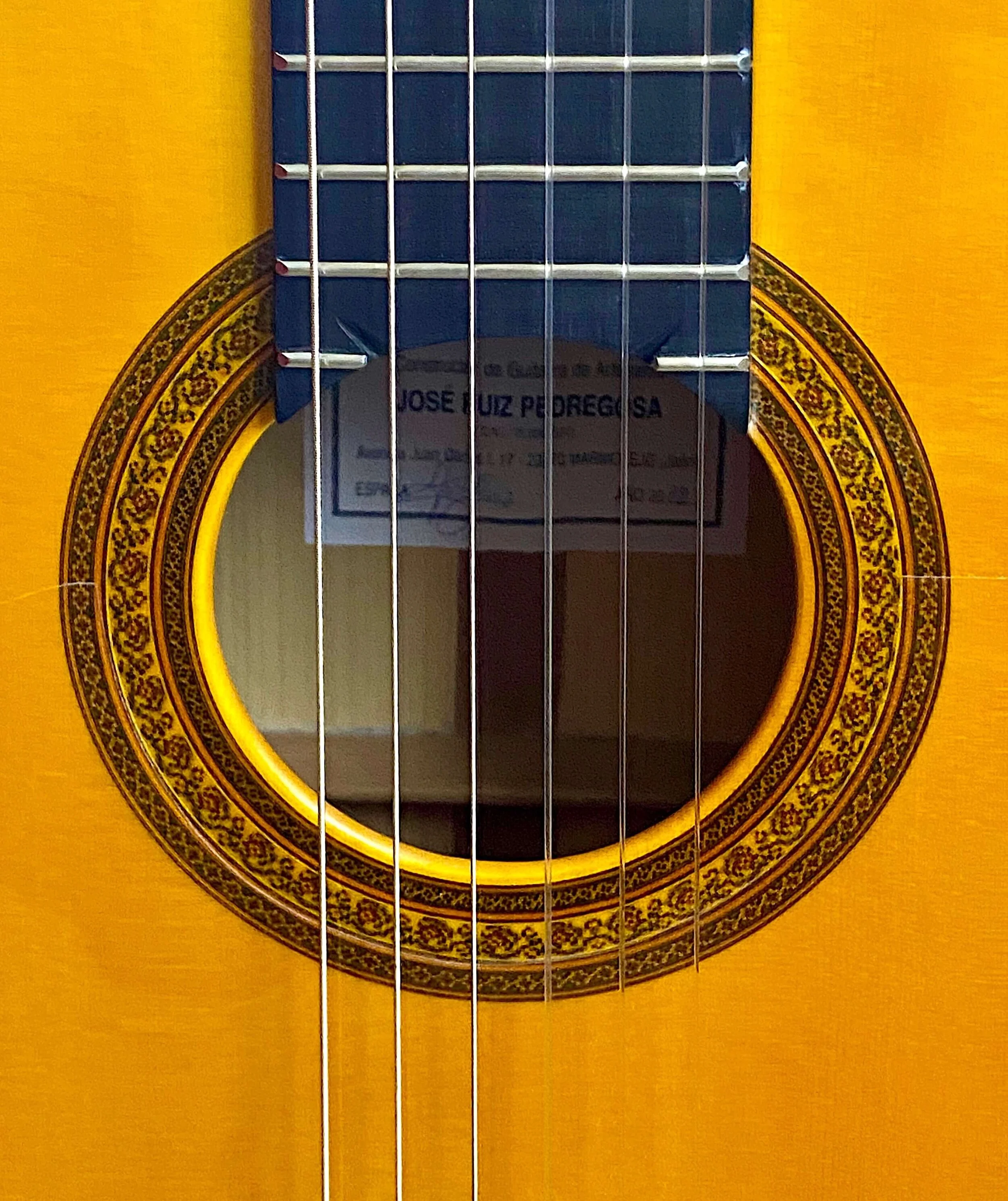 2012 Jose Ruiz Pedregosa Concert Flamenco Guitar