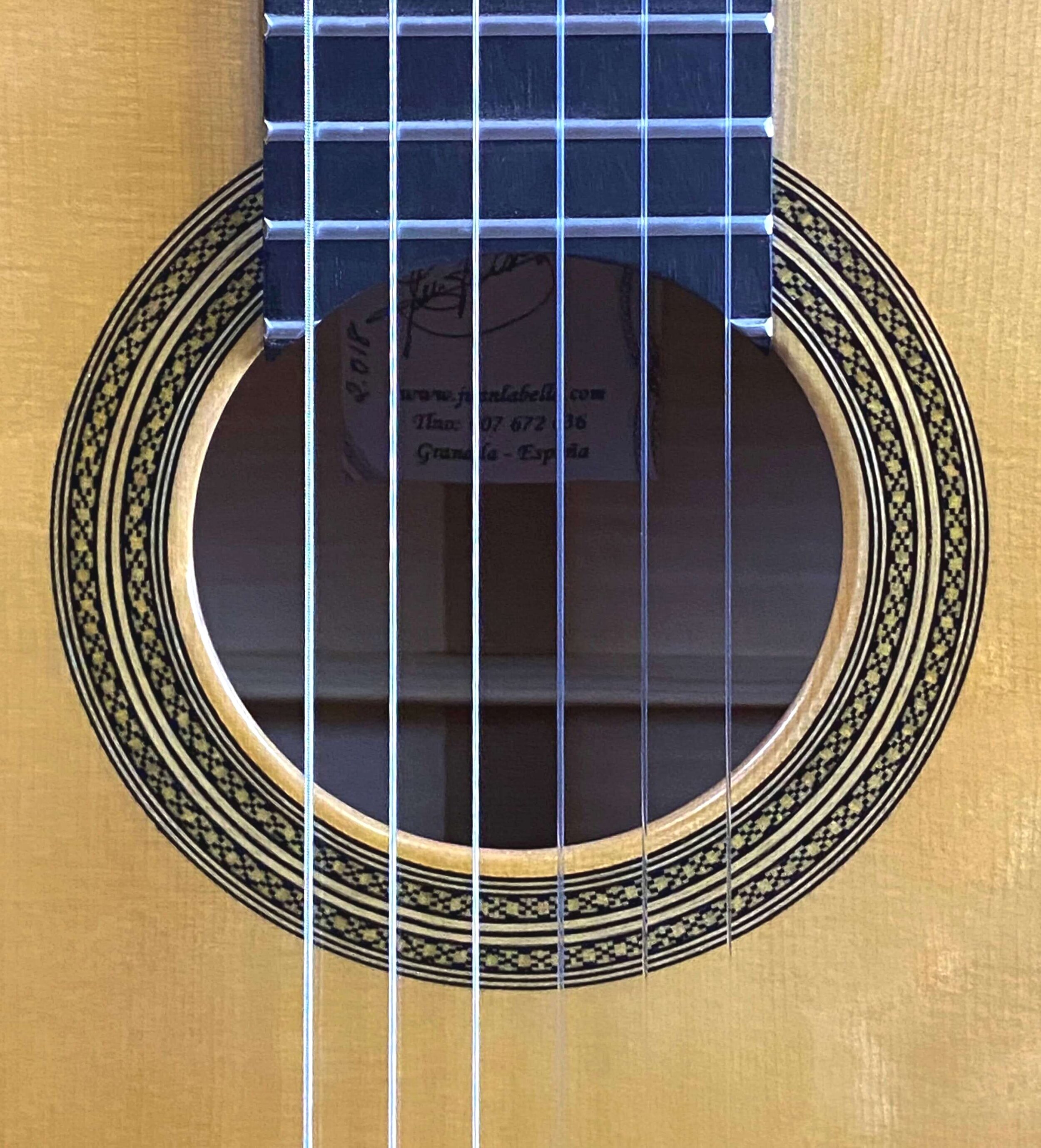 2018 Juan Fabian Labella Manjon Concert Classical Guitar