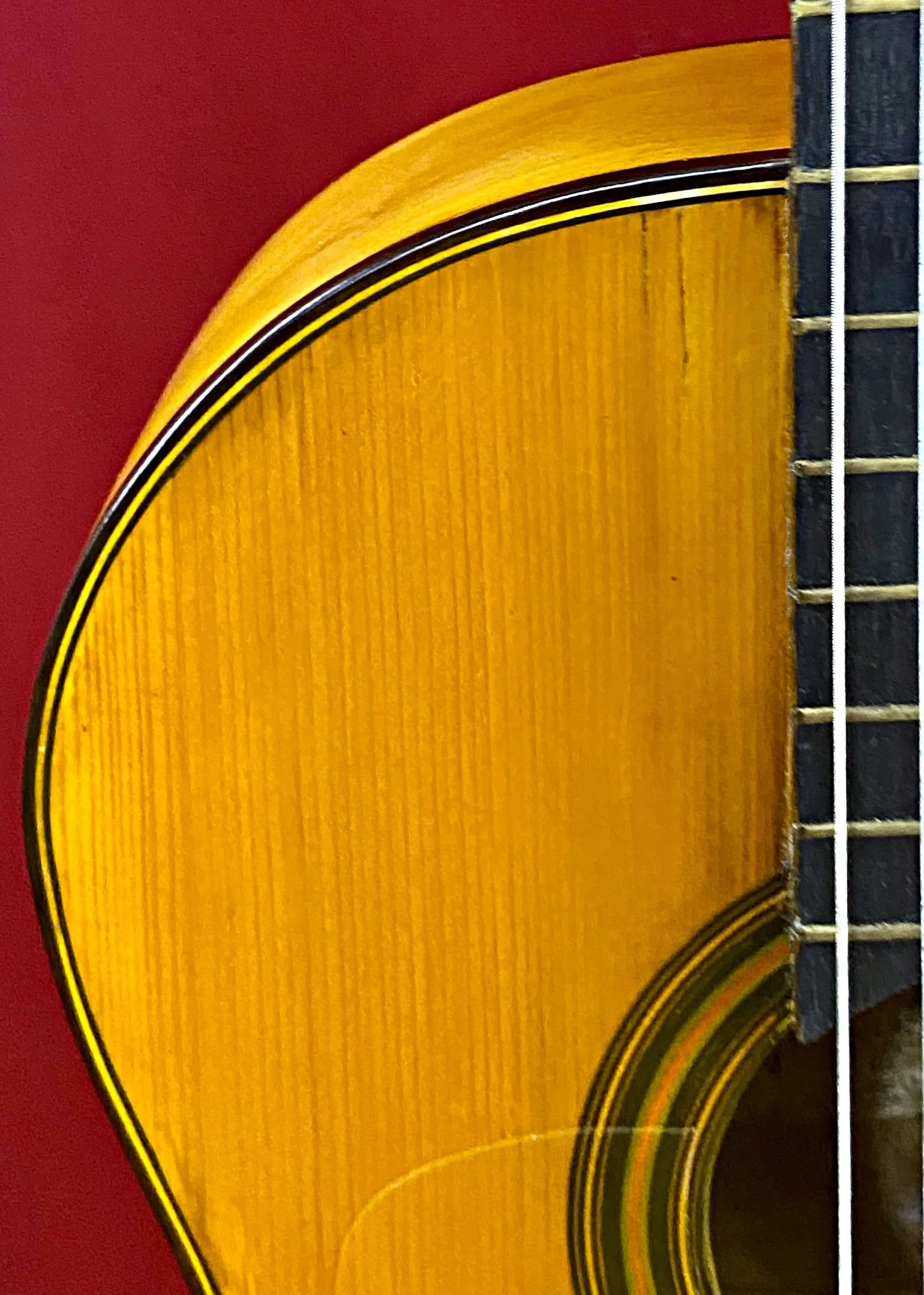 c. 1906 Manuel Ramirez, maple flamenco guitar