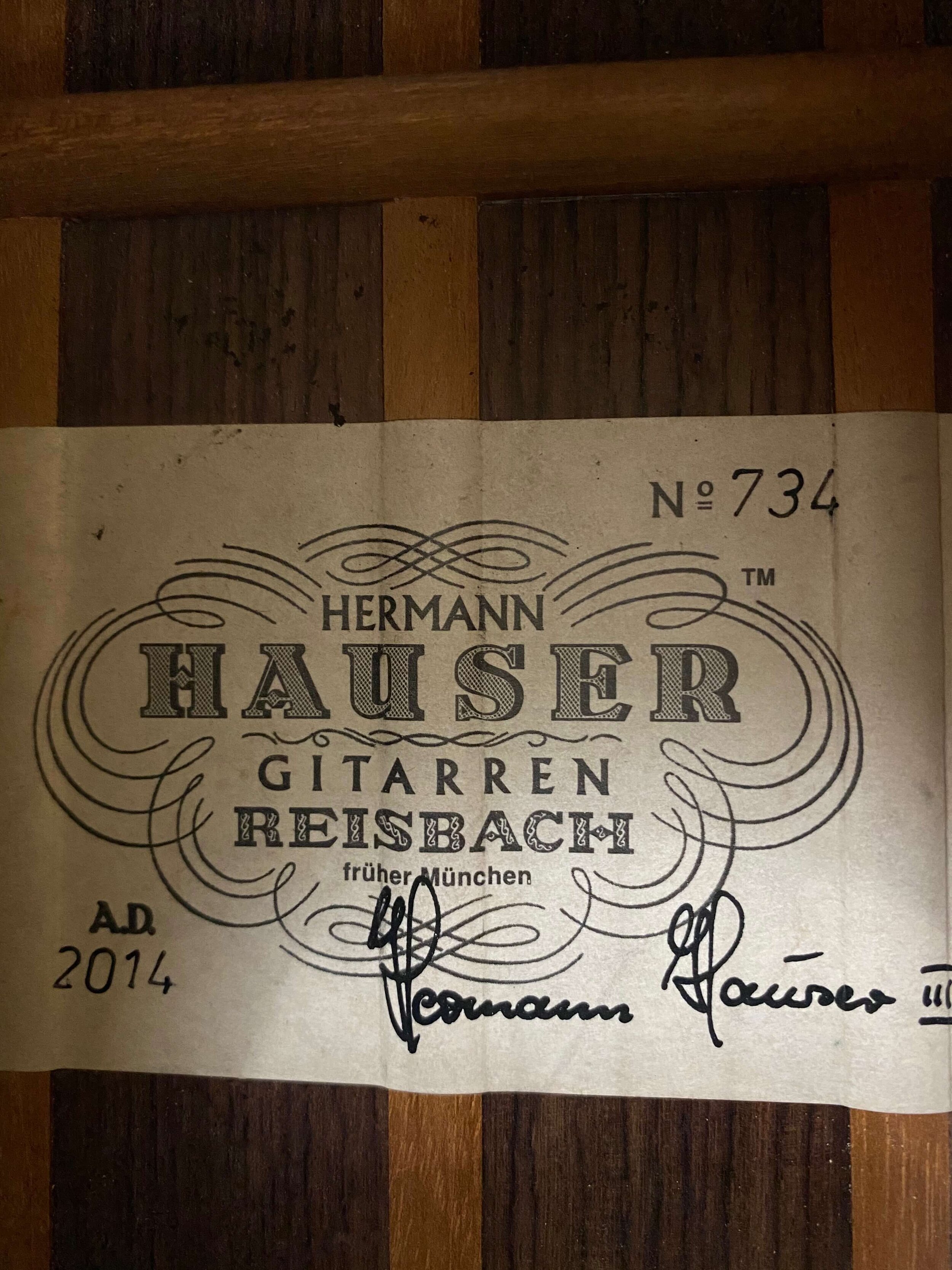 2014 Hermann Hauser III Segovia Special Edition Concert 2014 Hermann Hauser III Segovia Special Edition Concert