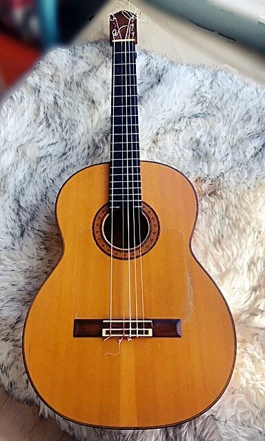 1976 Gerundino Fernandez Flamenco Guitar