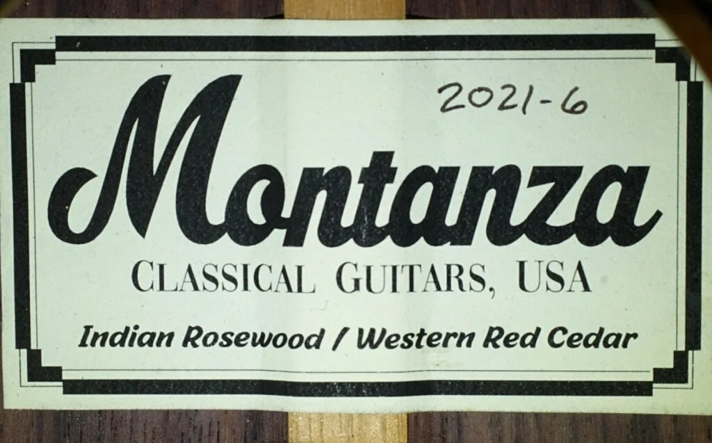 2021 Montanza Classical Guitar