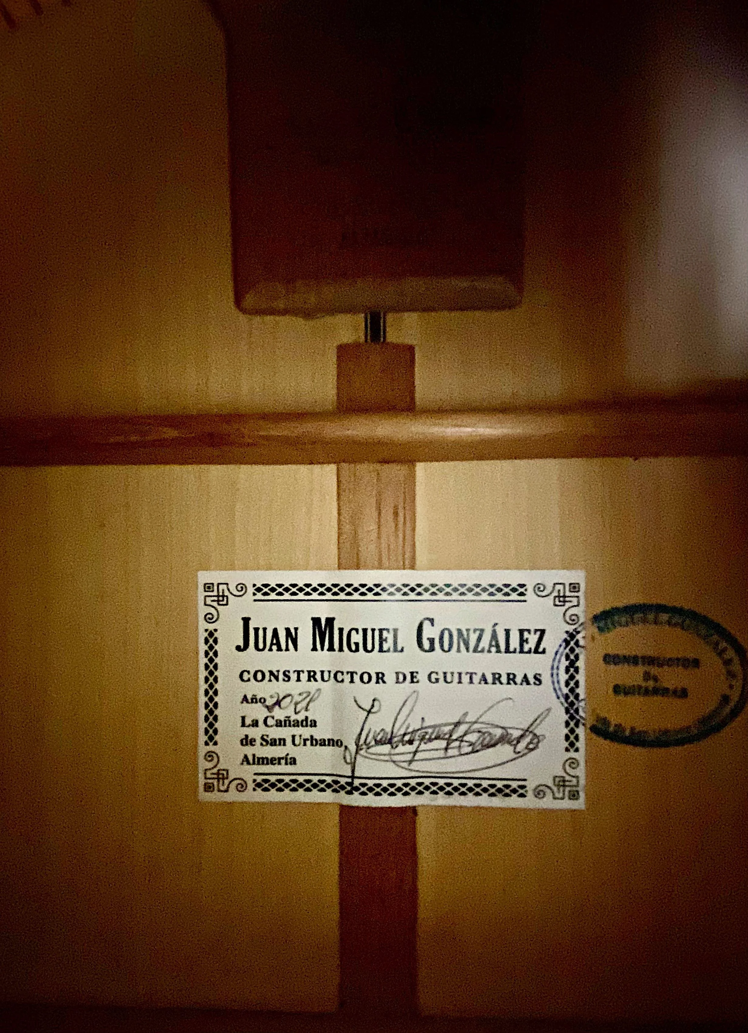 2021 Juan Miguel Gonzalez flamenco guitar