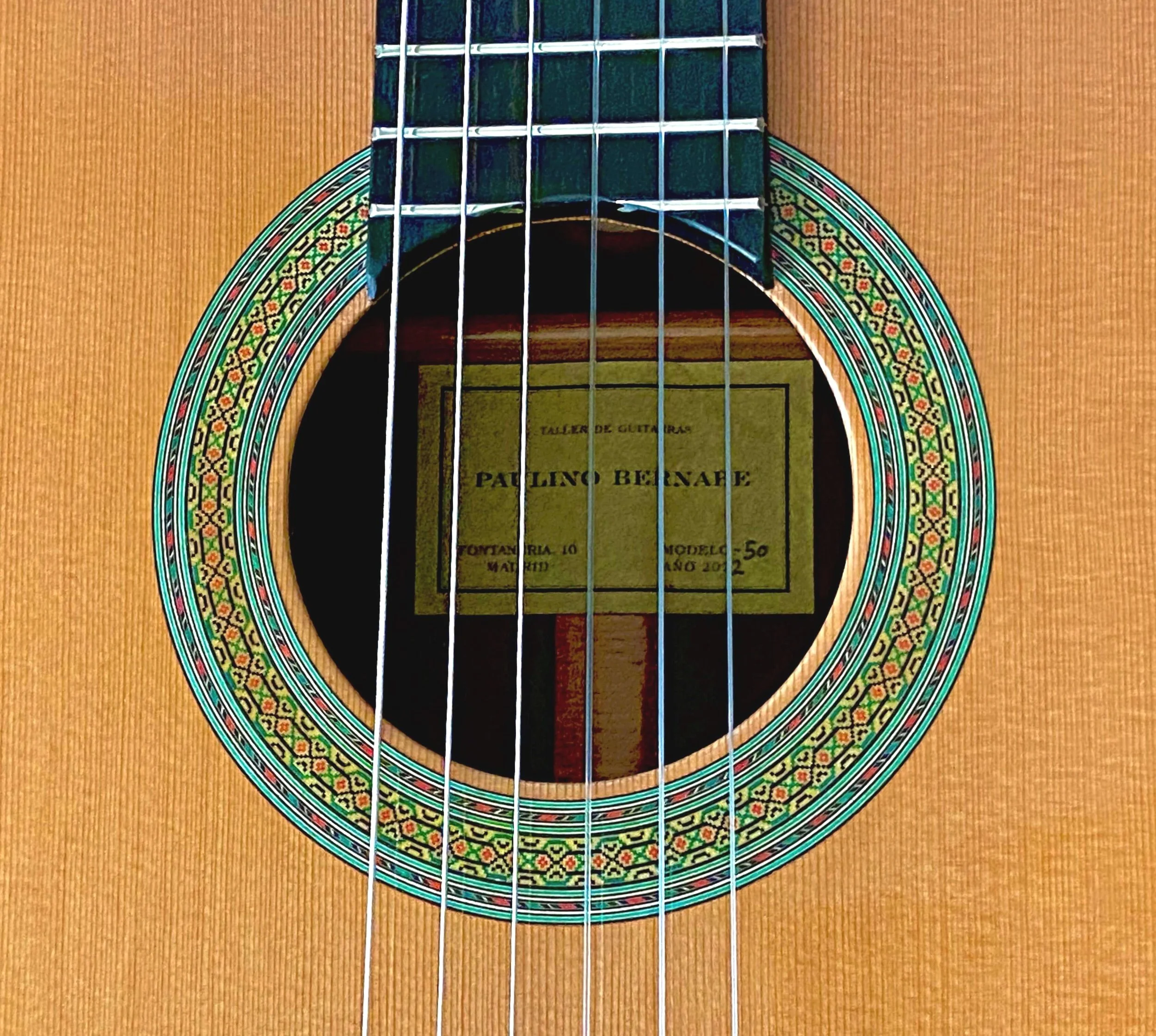 2022 Paulino Bernabe M50 Classical Guitar