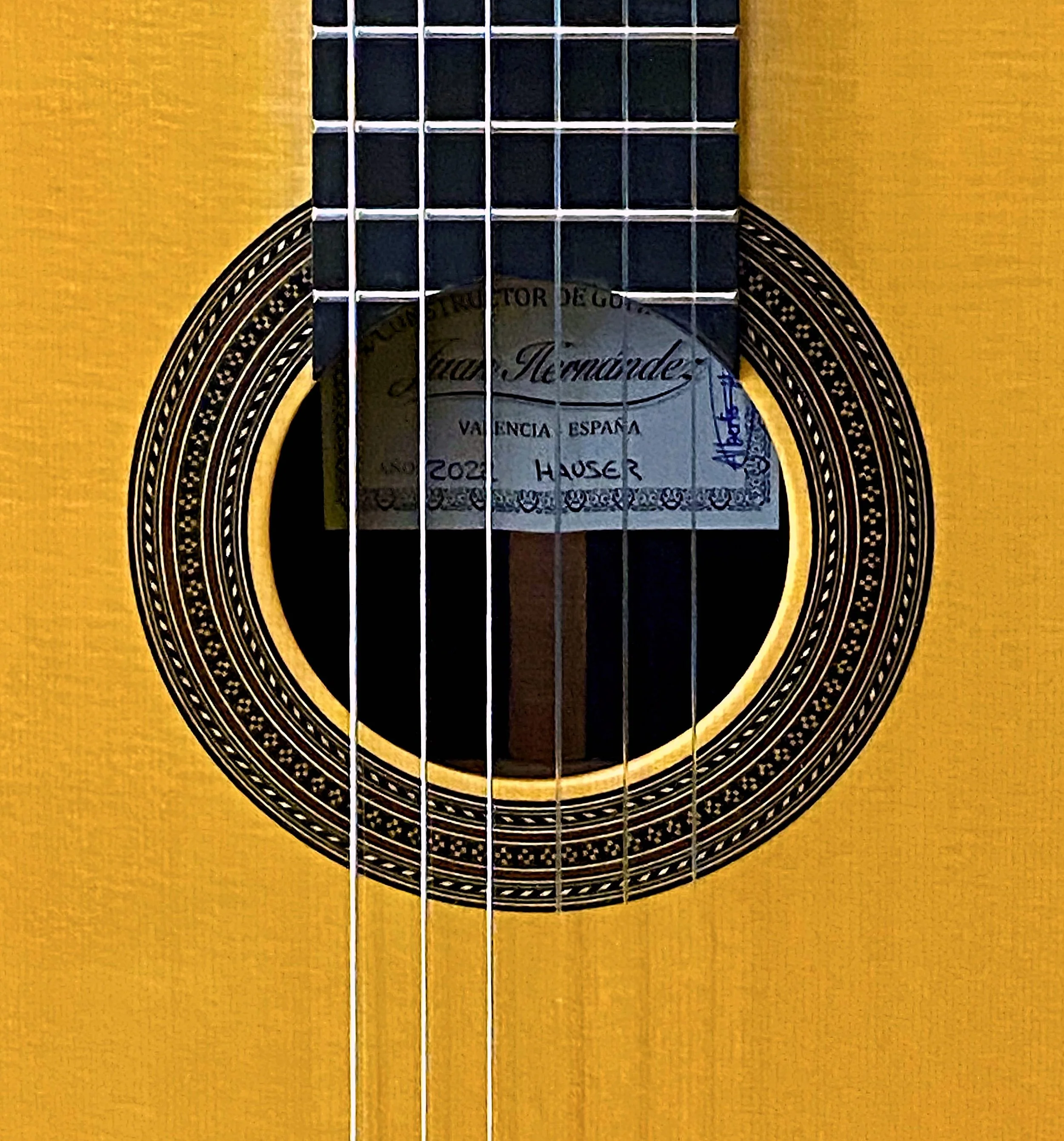 2022 Juan Hernandez, Model Hauser,  Concert Classical Guitar