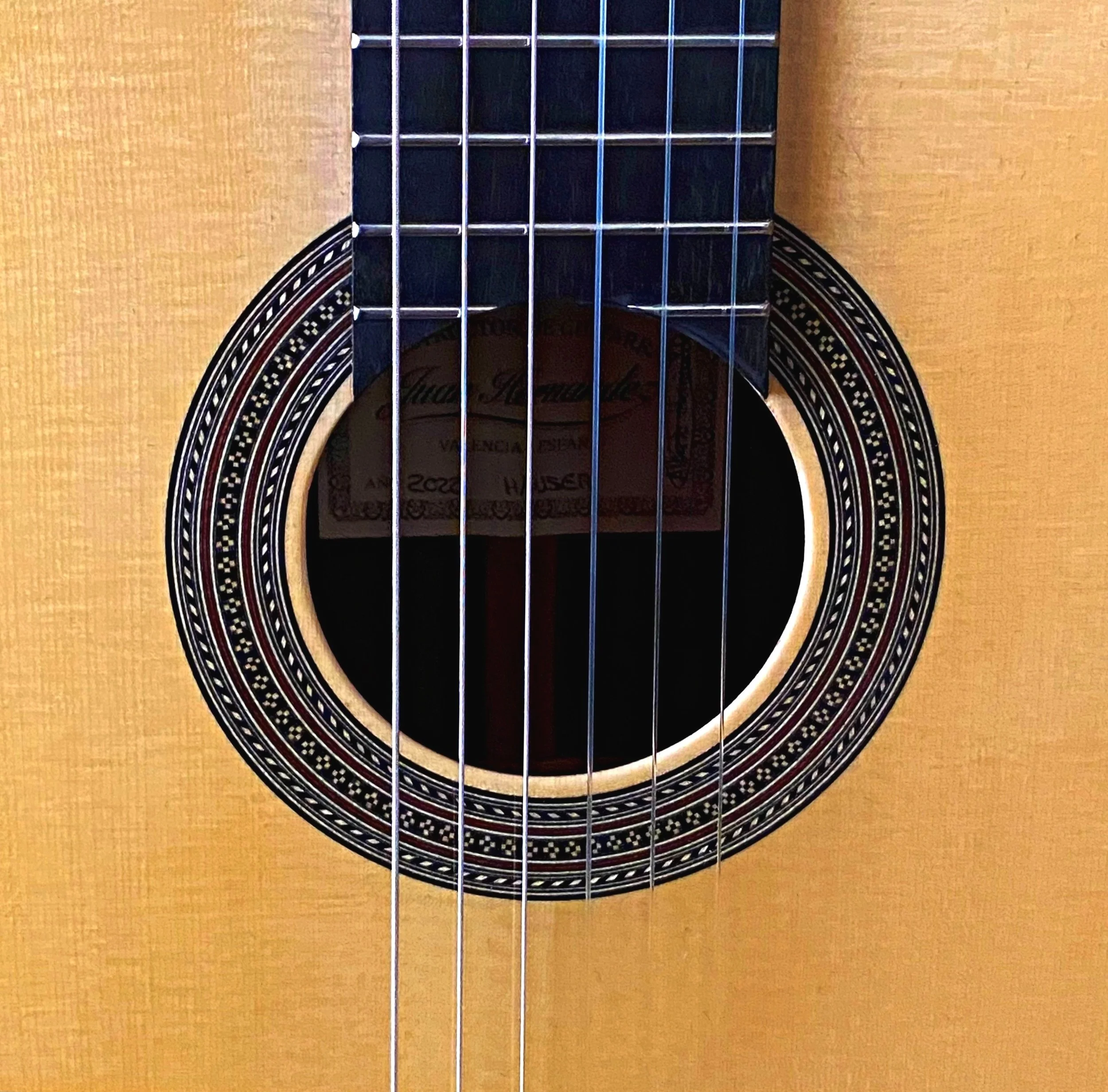 2022 Juan Hernandez, Model Hauser, Concert Classical Guitar