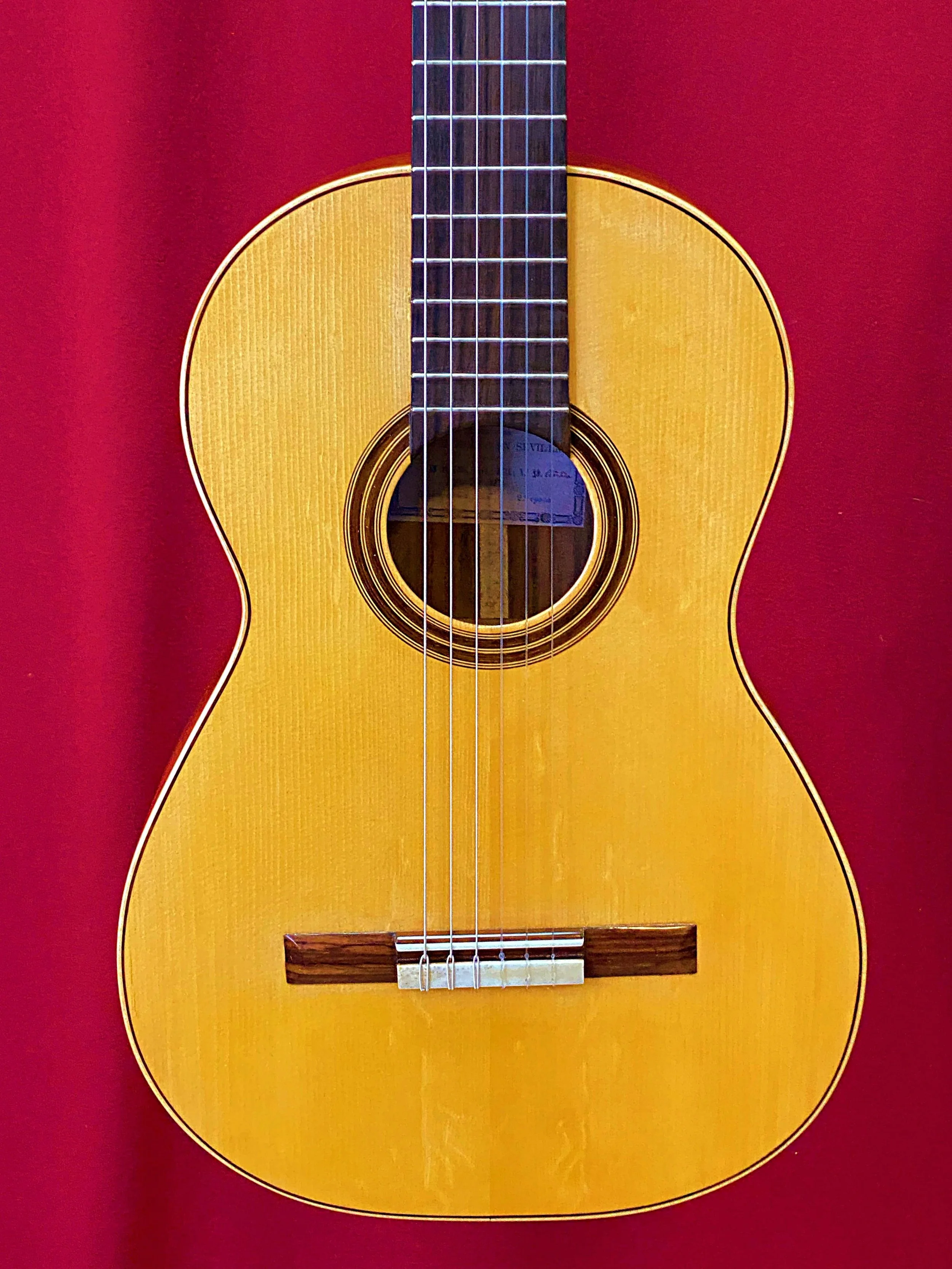 2019 Aaron Garcia Ruiz, copy 1883 Antonio de Torres SE 46, classical guitar