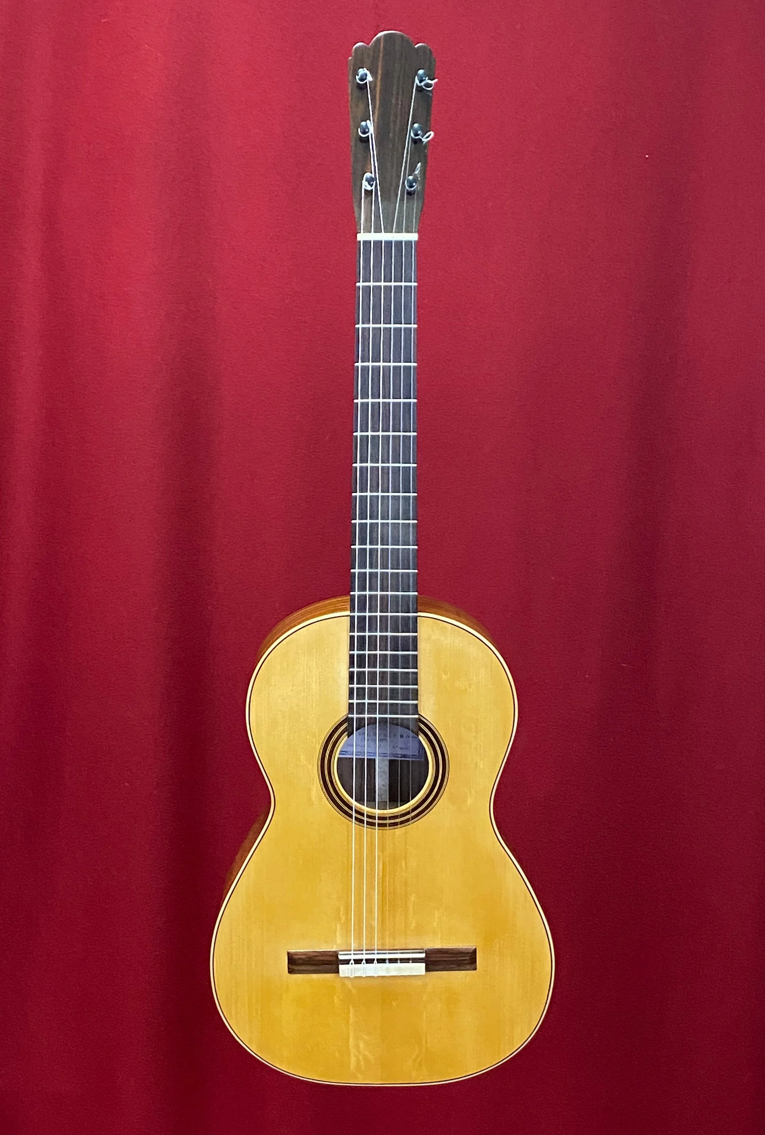 2019 Aaron Garcia Ruiz, copy 1883 Torres classical guitar