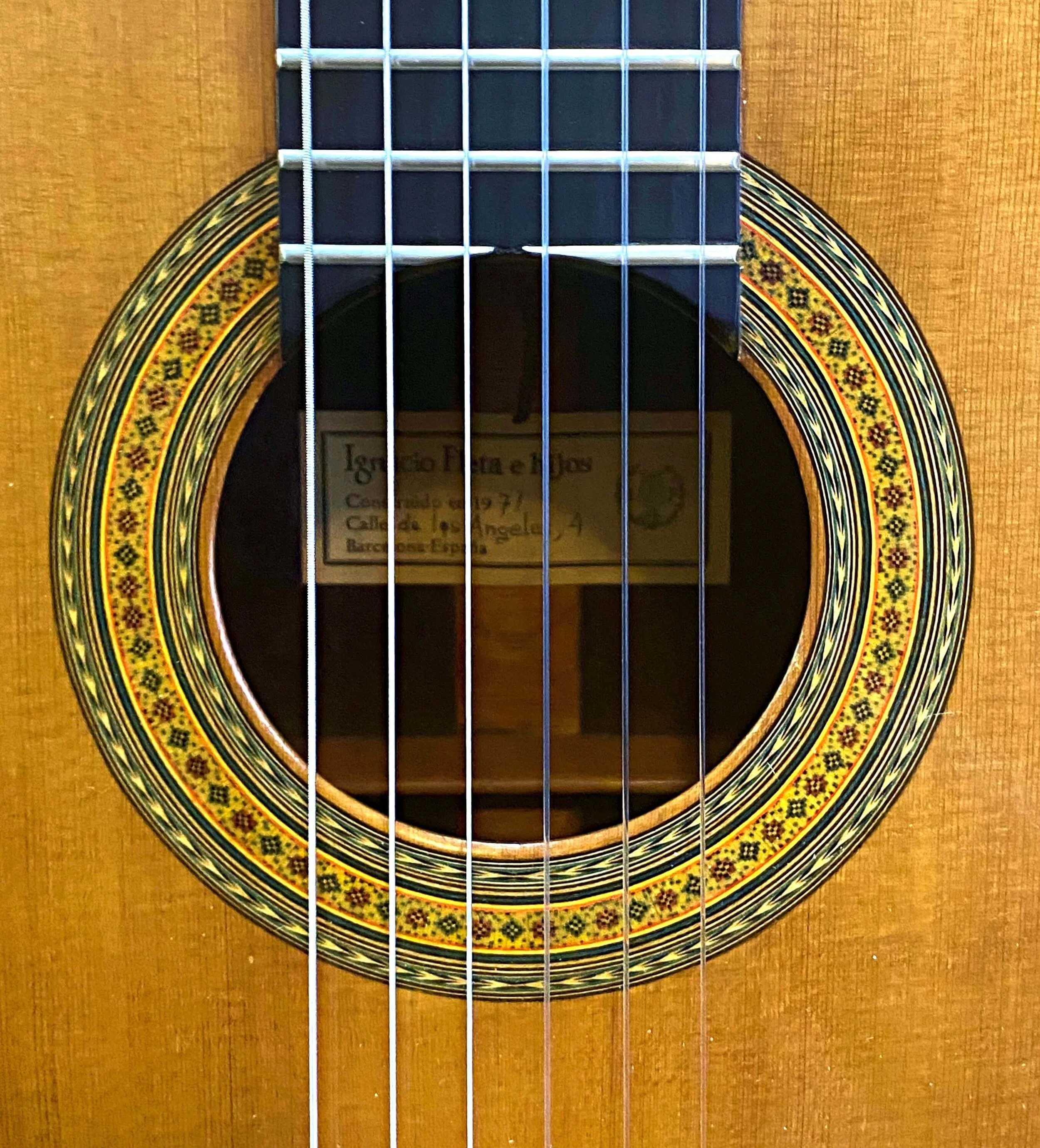 1971 Ignacio Fleta e Hijos Concert Classical Guitar