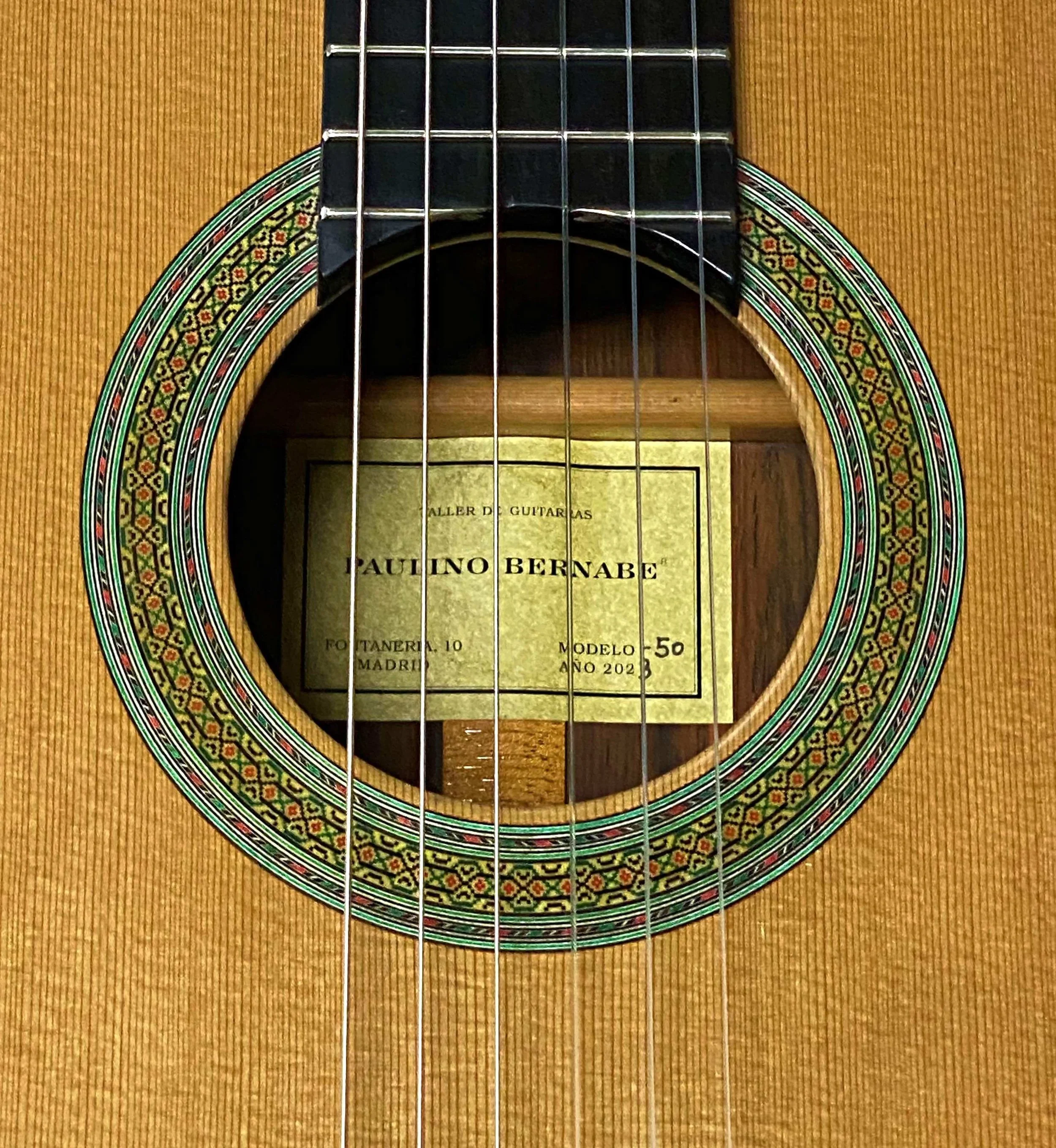 2023 Paulino Bernabe M50 Classical Guitar