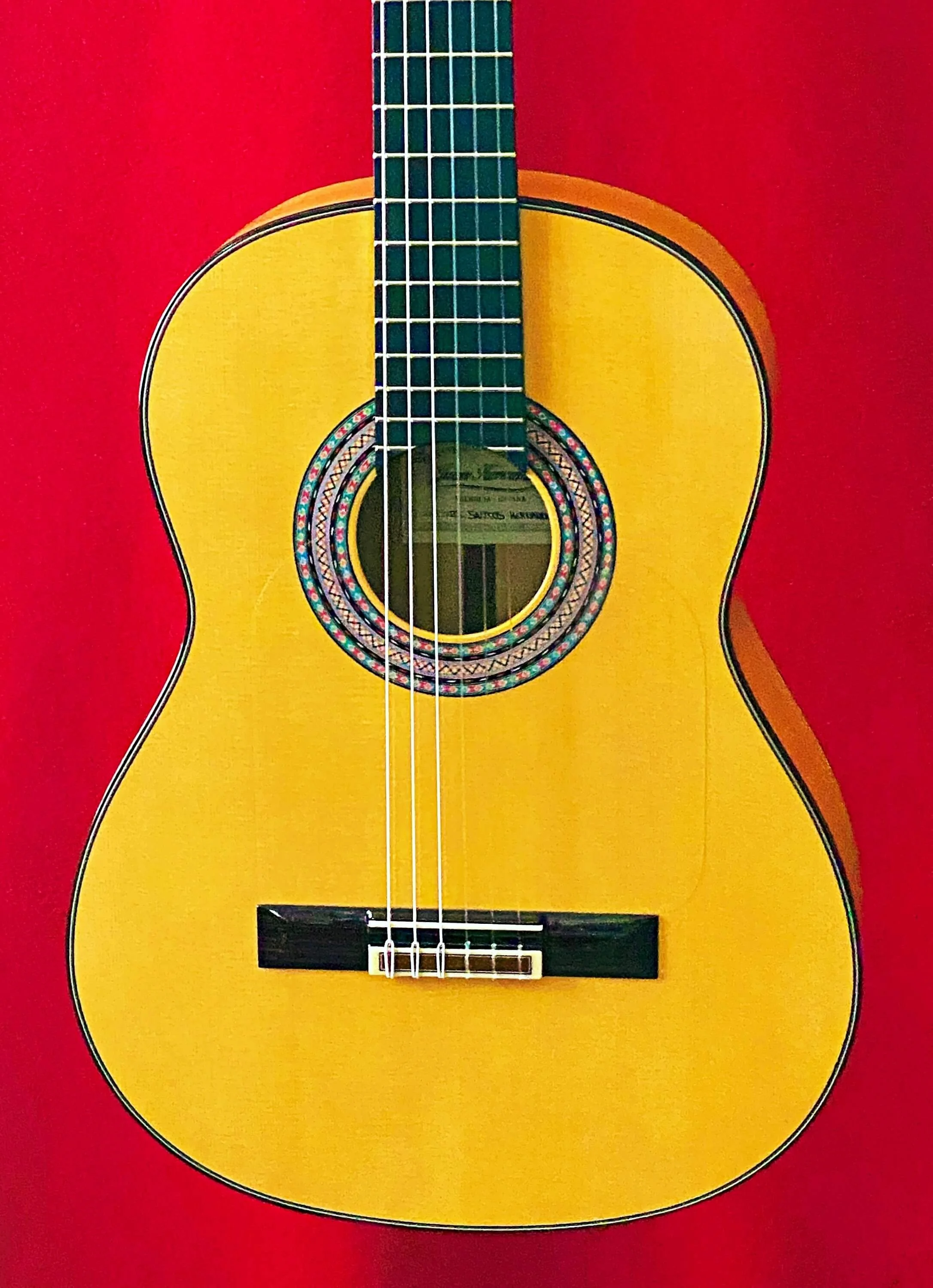 2023 Juan Hernandez, Model Santos Hernandez Flamenco Guitar