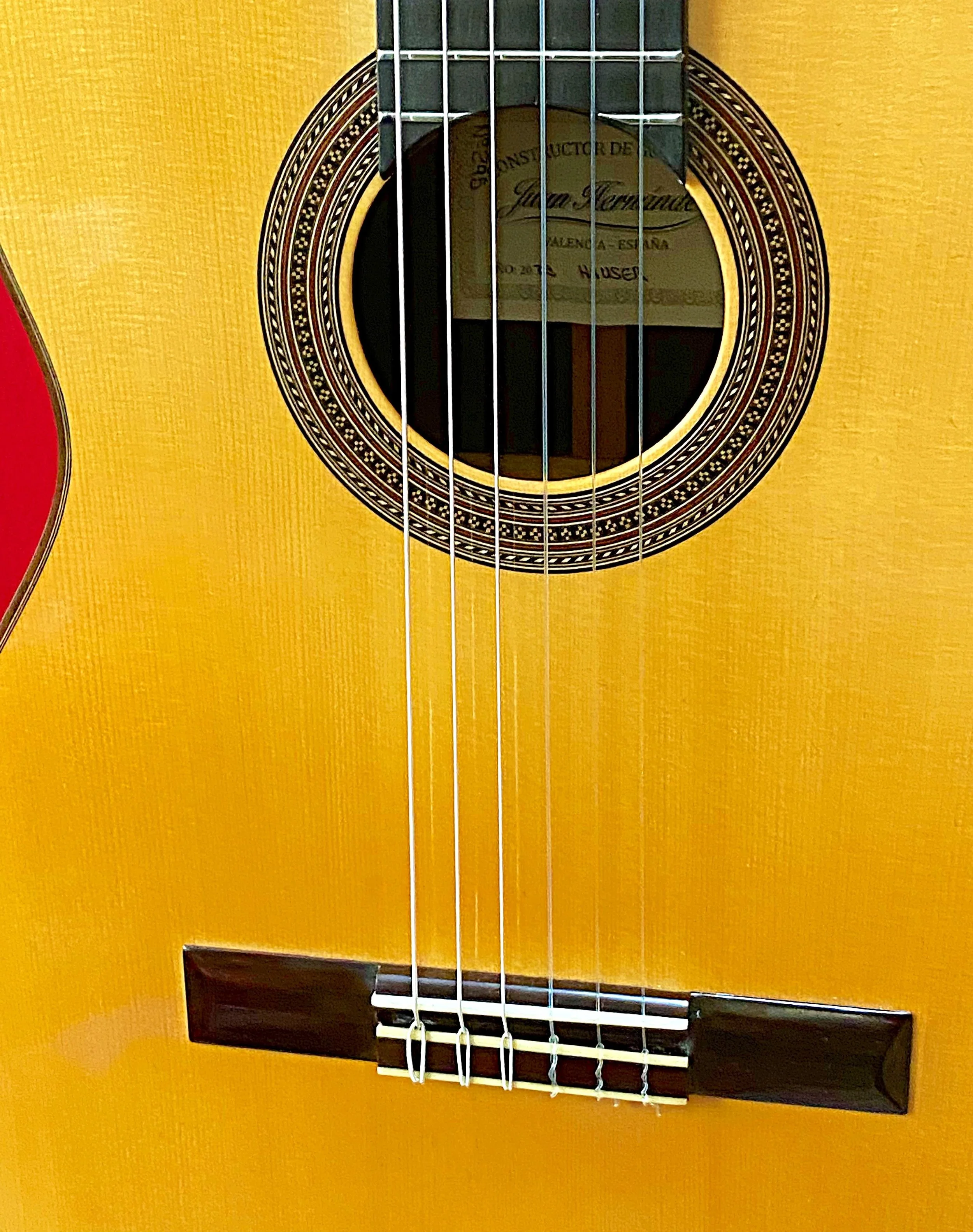2023 Juan Hernandez, Model Hauser, Concert Classical Guitar