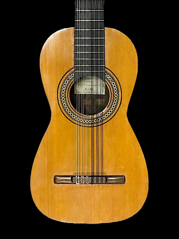 c. 1825 Josef Pages, Spanish Six-Course Guitar