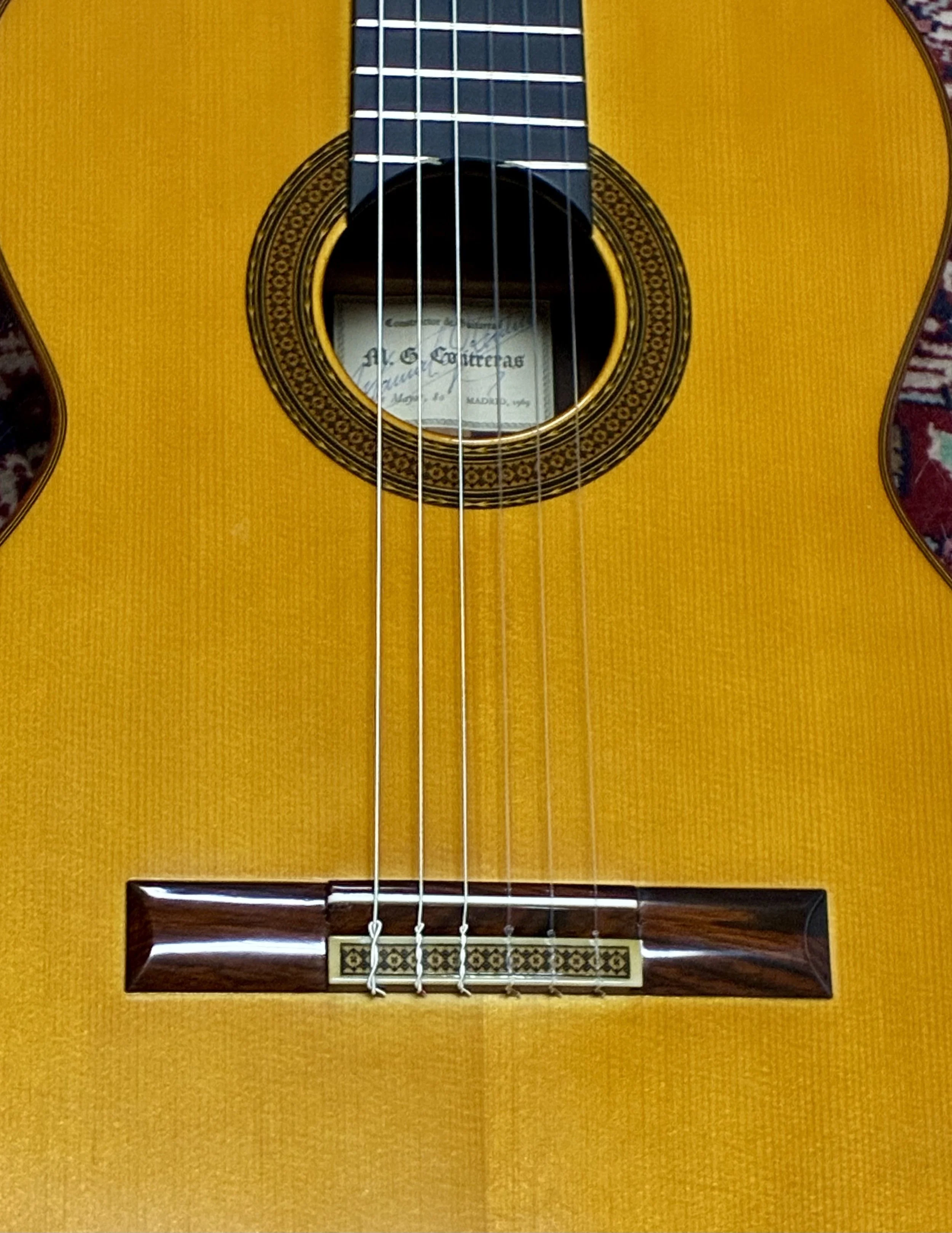 1969 Manuel Contreras Concert Guitar