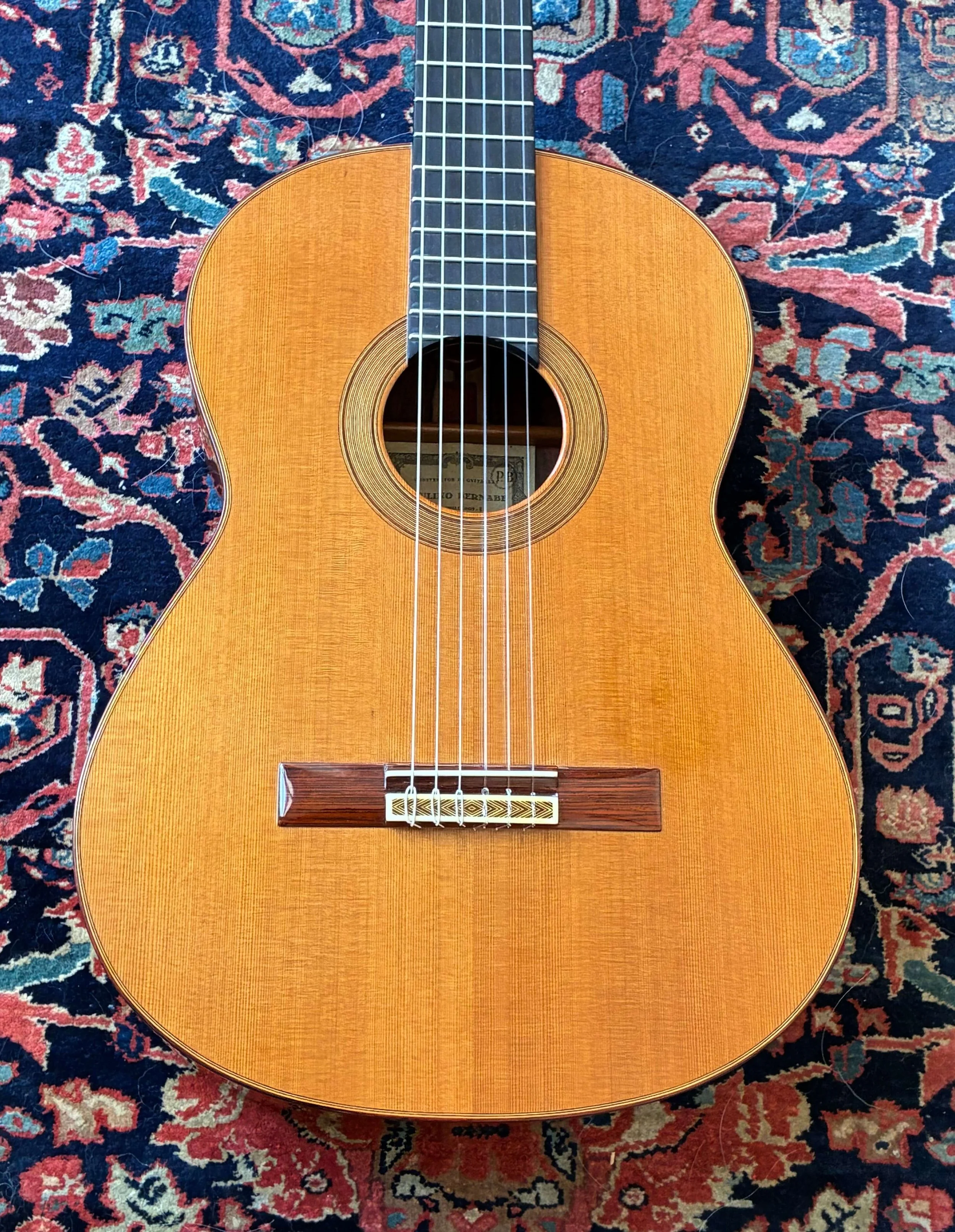 1984 Paulino Bernabe Sr., Model PB concert classical guitar