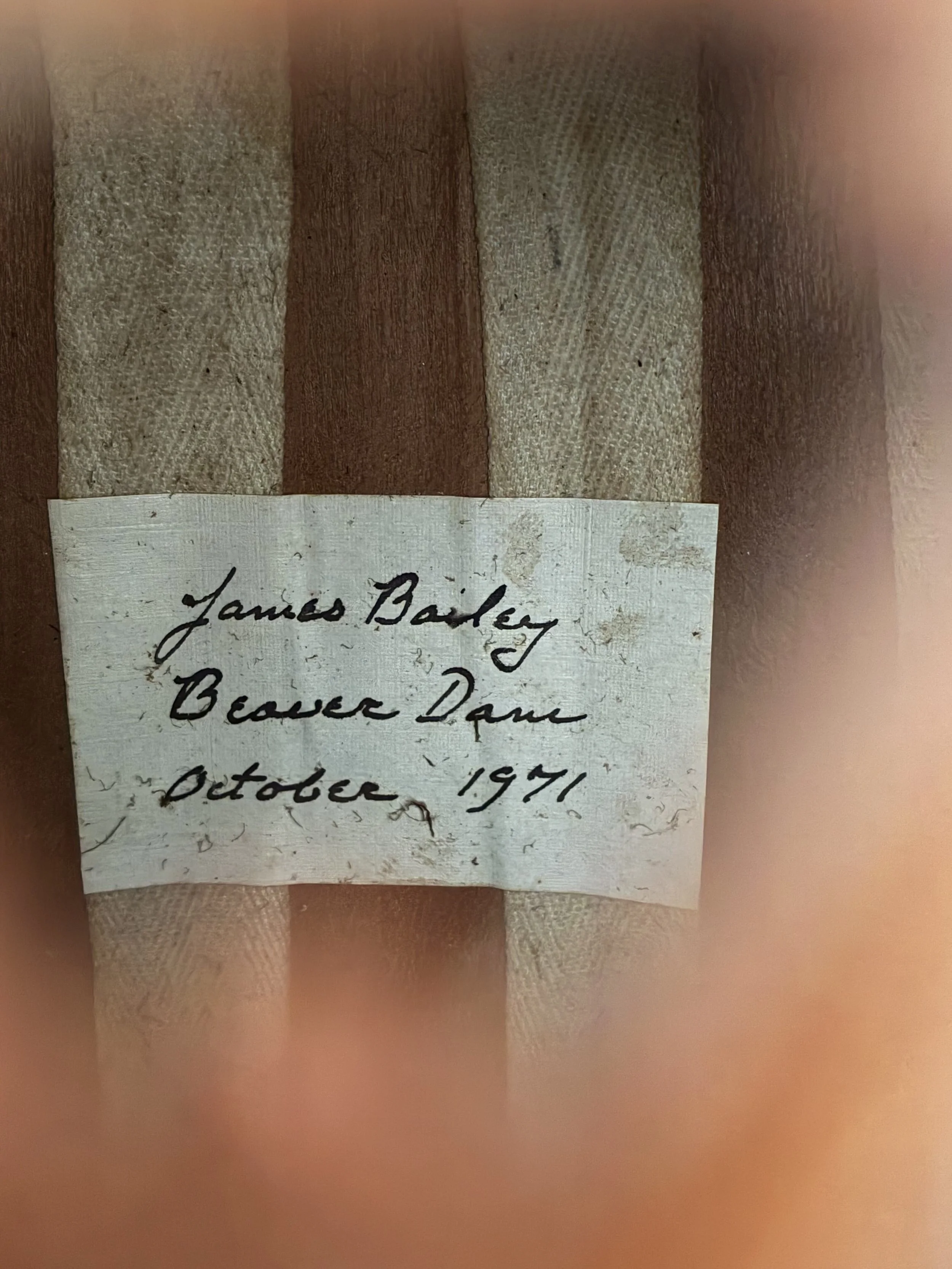 1971 James Bailey - lute lbl.jpg