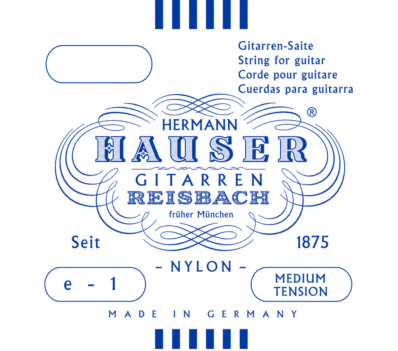 Herman Hauser Strings - Medium Tension