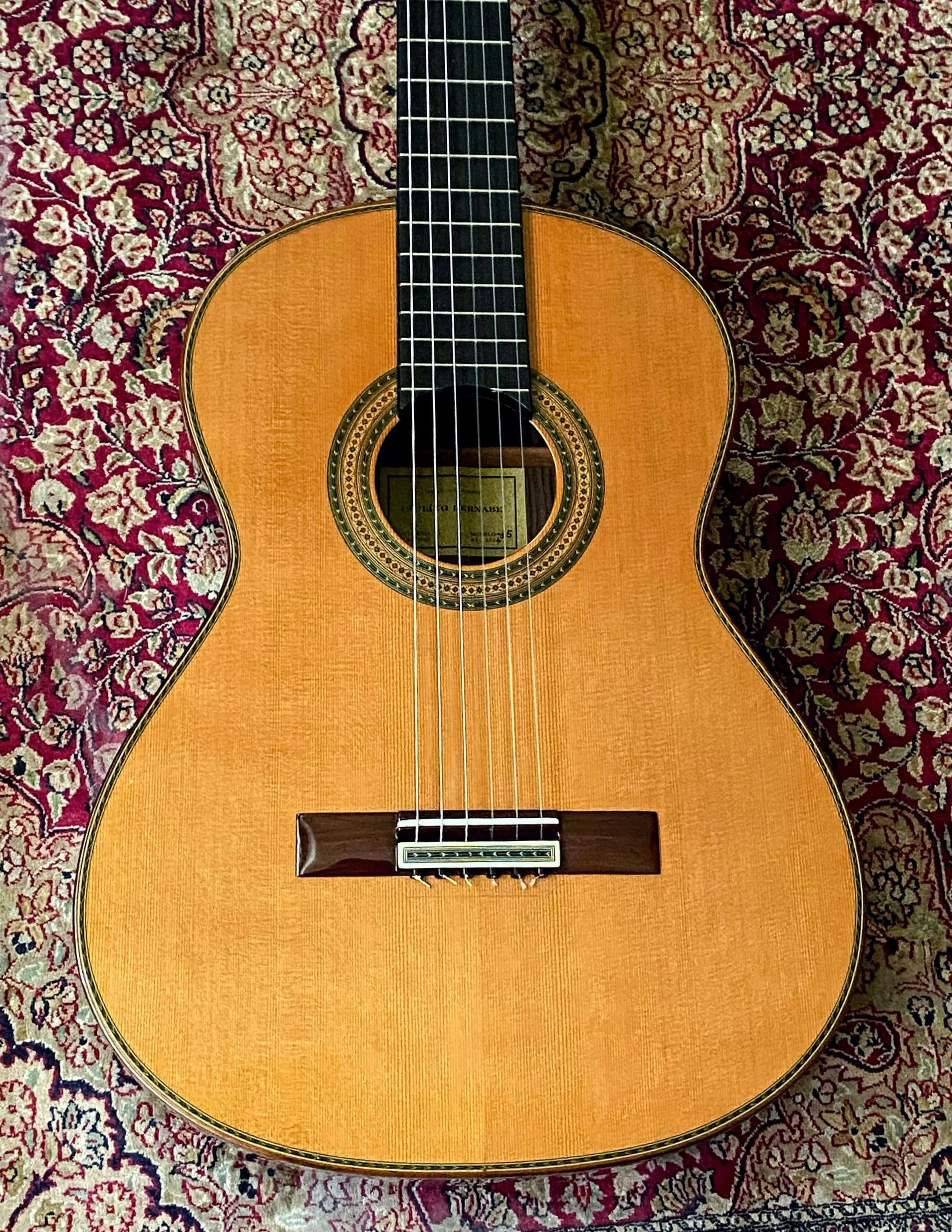 2024 Paulino Bernabe, M-15, Concert Classical Guitar