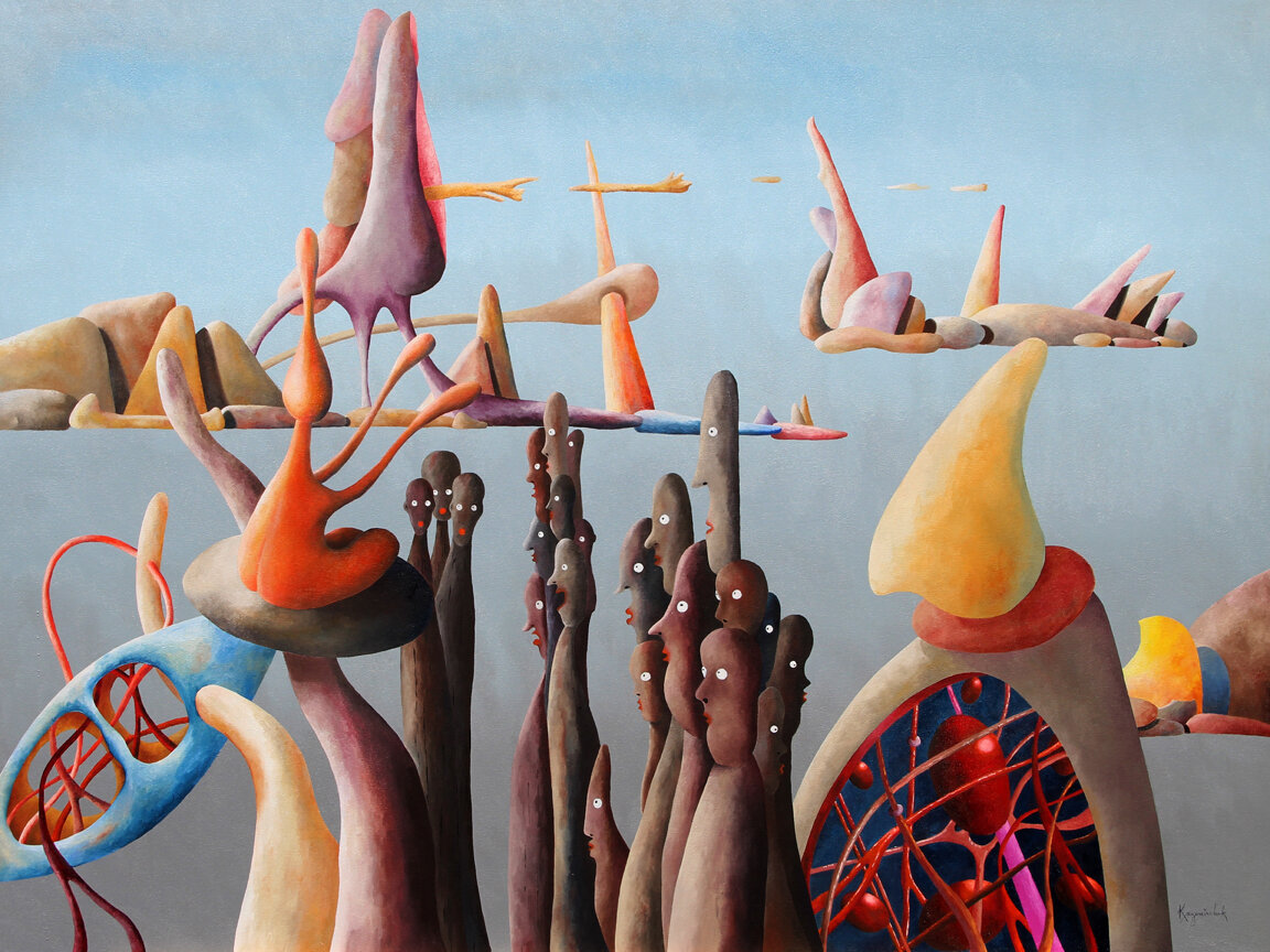 Ils écoutent les prophéties de l'oracle/They listen to the prophecies of the oracle