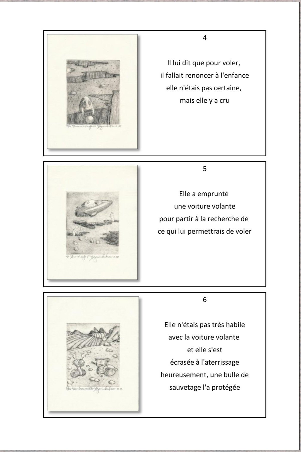 Textes, page 4 à 6