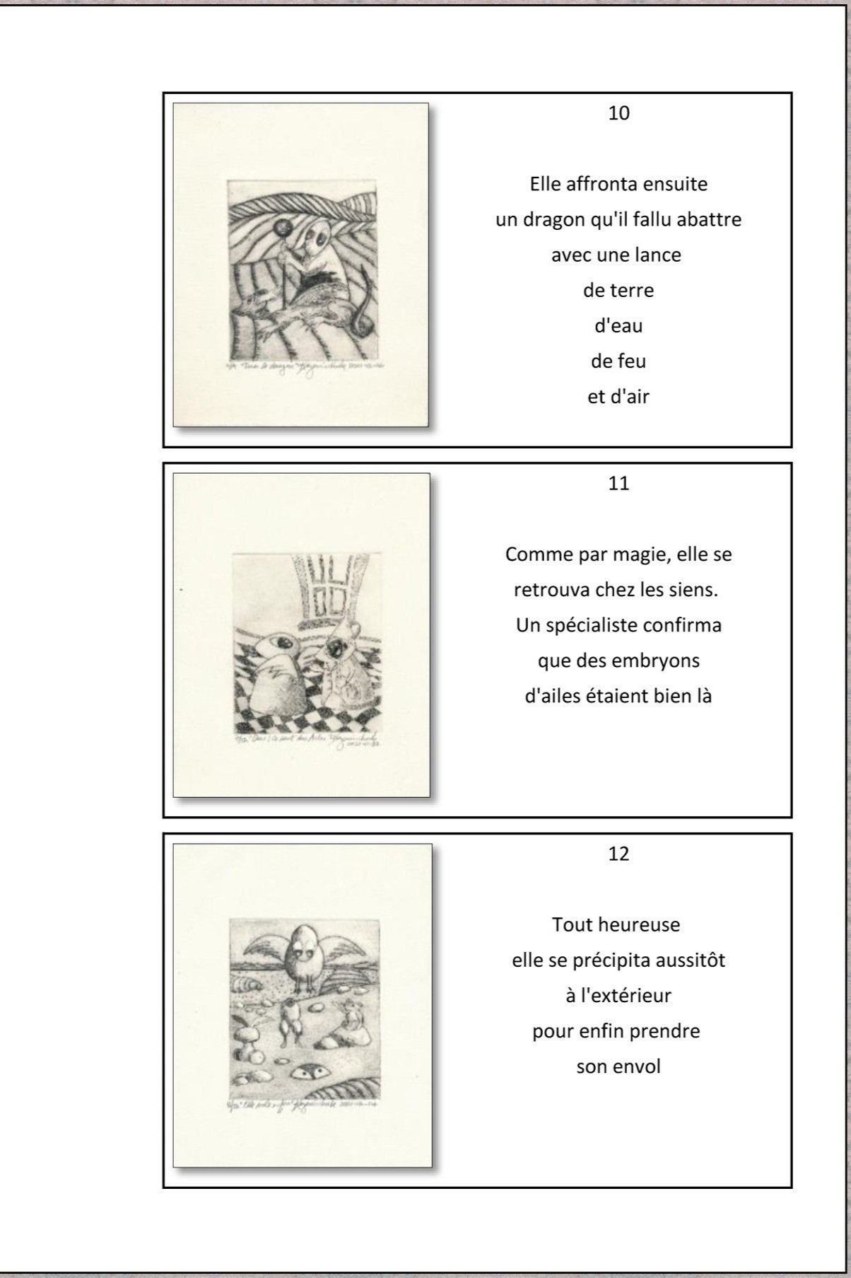 Texte, pages 10 à 12