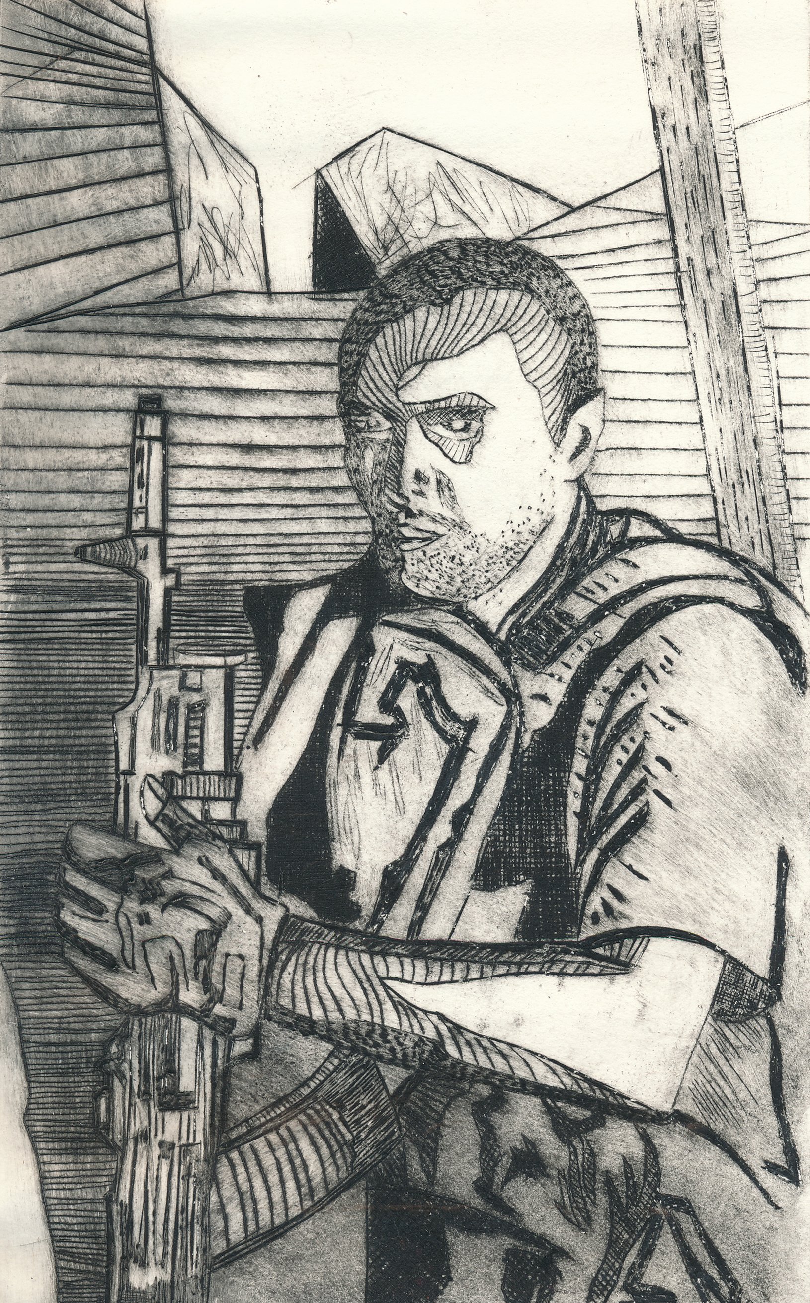 Un milicien ukrainien