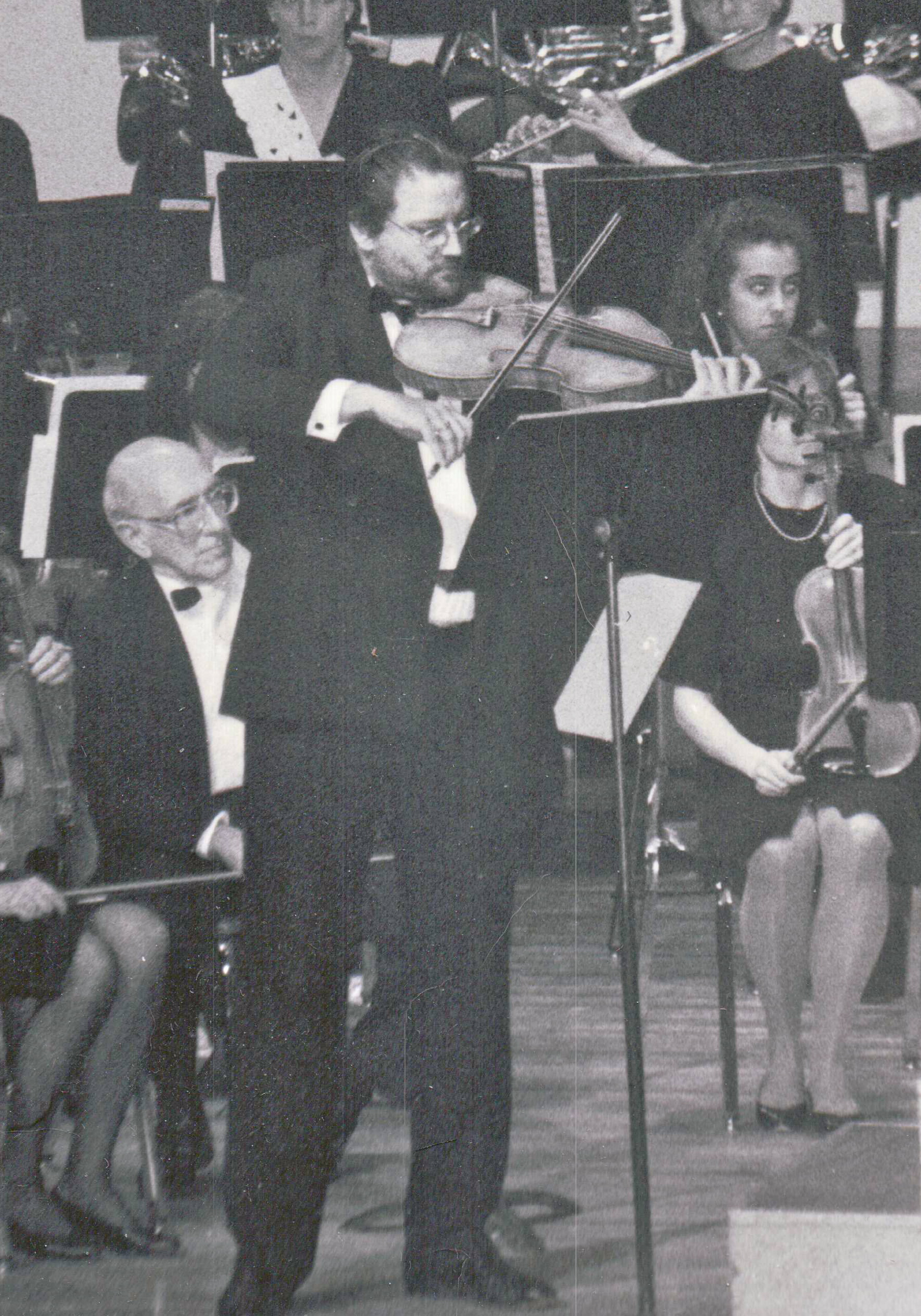Performing Bob Cobert's "Concert Piece For Viola and Small Orchestra".
