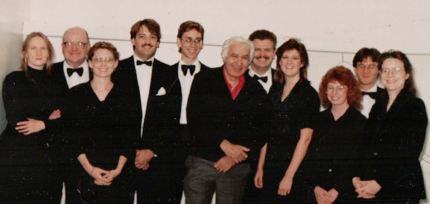 My first year as principal violist of the South Dakota Symphony.