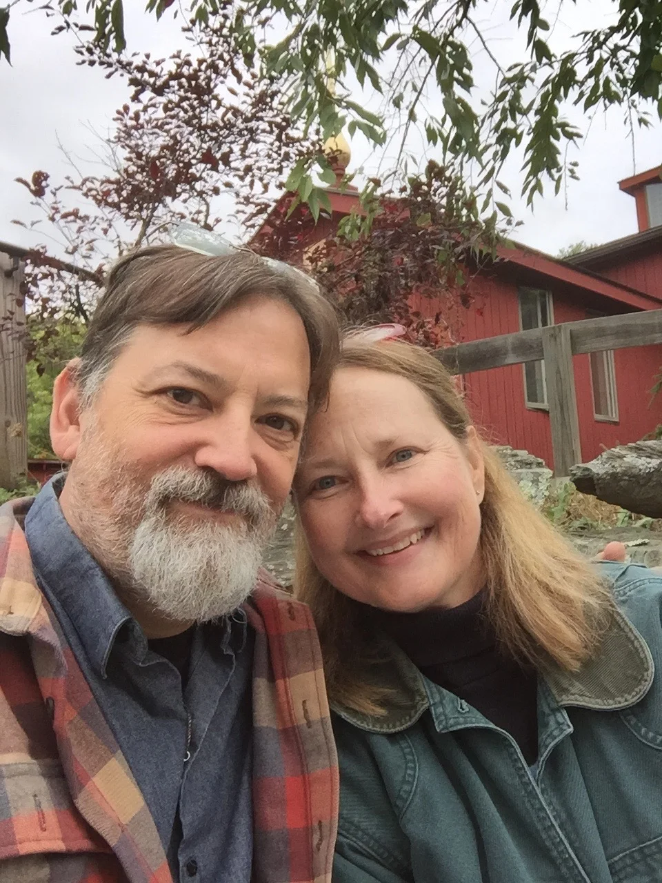 Vickie and I at New Skete.