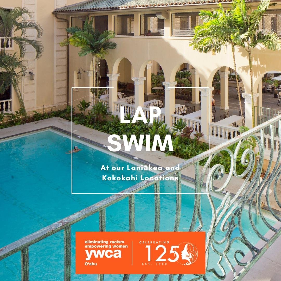 🏊&zwj;♀️ Keep calm and swim on at YWCA Oahu's Laniākea and Kokokahi locations! 🏊&zwj;♂️

Looking for a refreshing way to stay active? Lap swimming is available at both our Laniākea and Kokokahi locations, with clean, quiet pools perfect for mindful