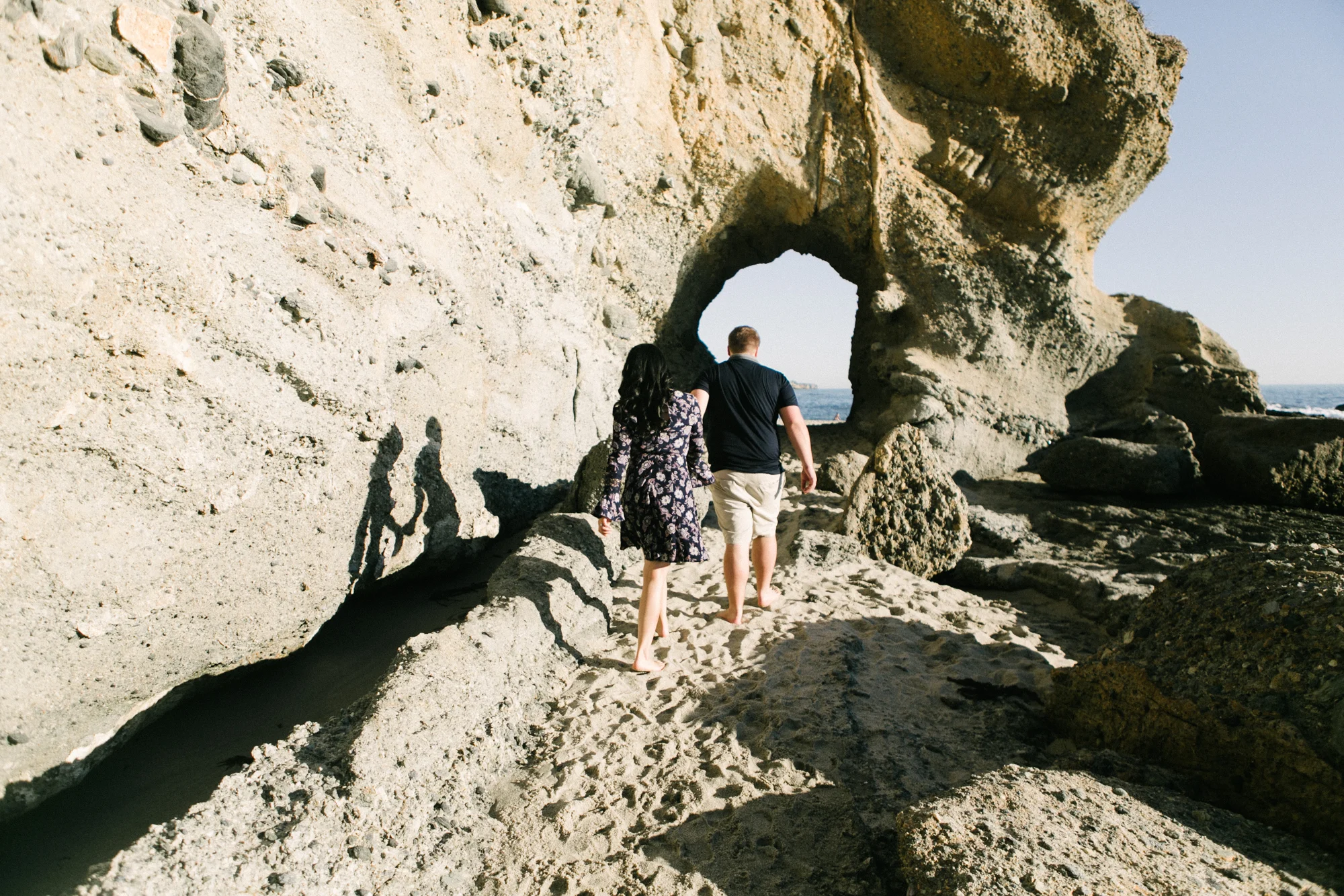 Treasure Island Laguna Beach Engagement Photos Like Morning Sun Flagstaff Wedding Videographer