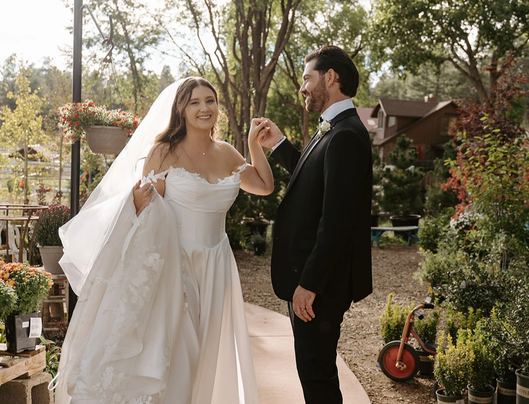 The Gardens at Viola's Flagstaff Wedding  | William + Jeanette