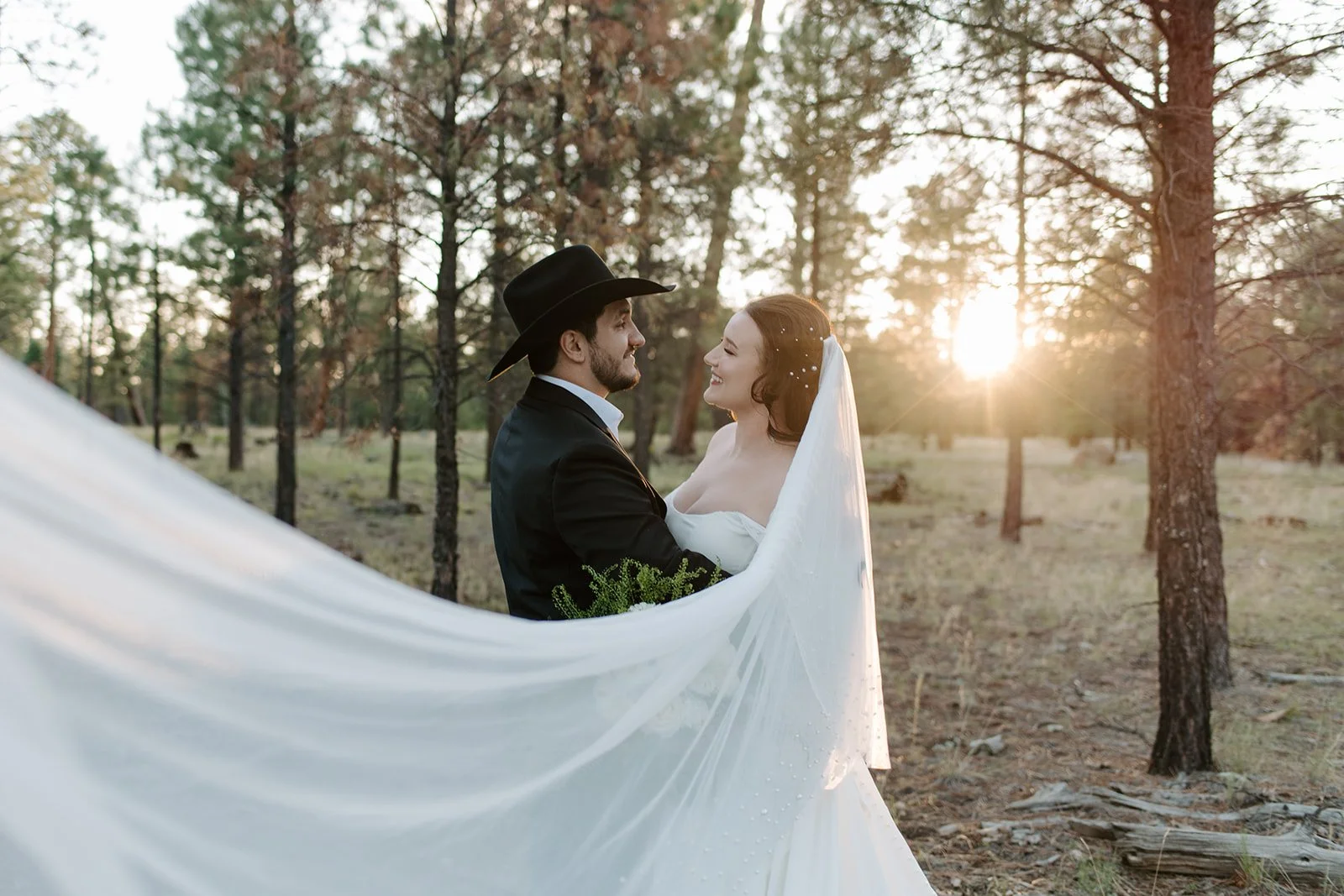 Elopement in Happy Jack, Arizona | Carlie + Garrett