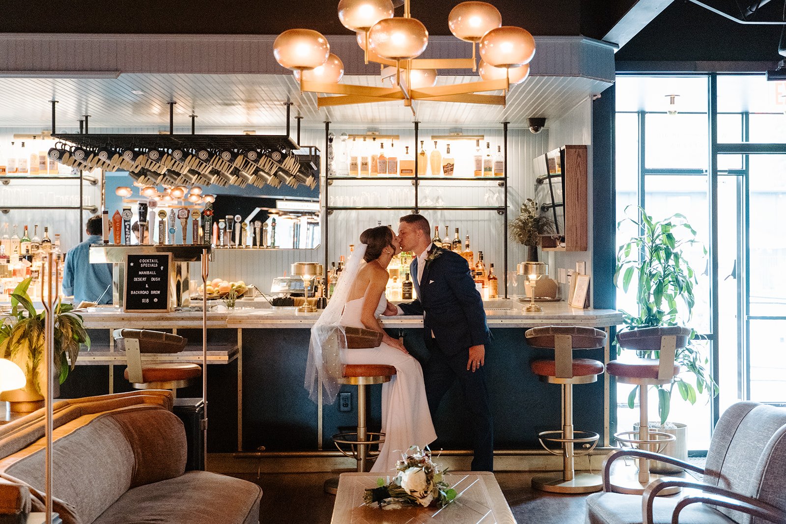 High Country Motor Lodge Wedding in Flagstaff, Arizona | Abby + Jacob