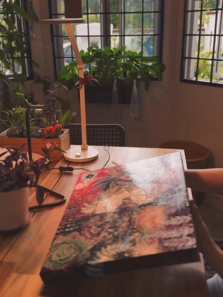 When do we get frail, grow weak, and near the end? Nobody can calculate precisely.

When I first painted &ldquo;The Culmination of Dream: A Mother&rsquo;s Grace&rdquo; back in early 2024, I had just moved Mum into my home studio. I was emerging from 