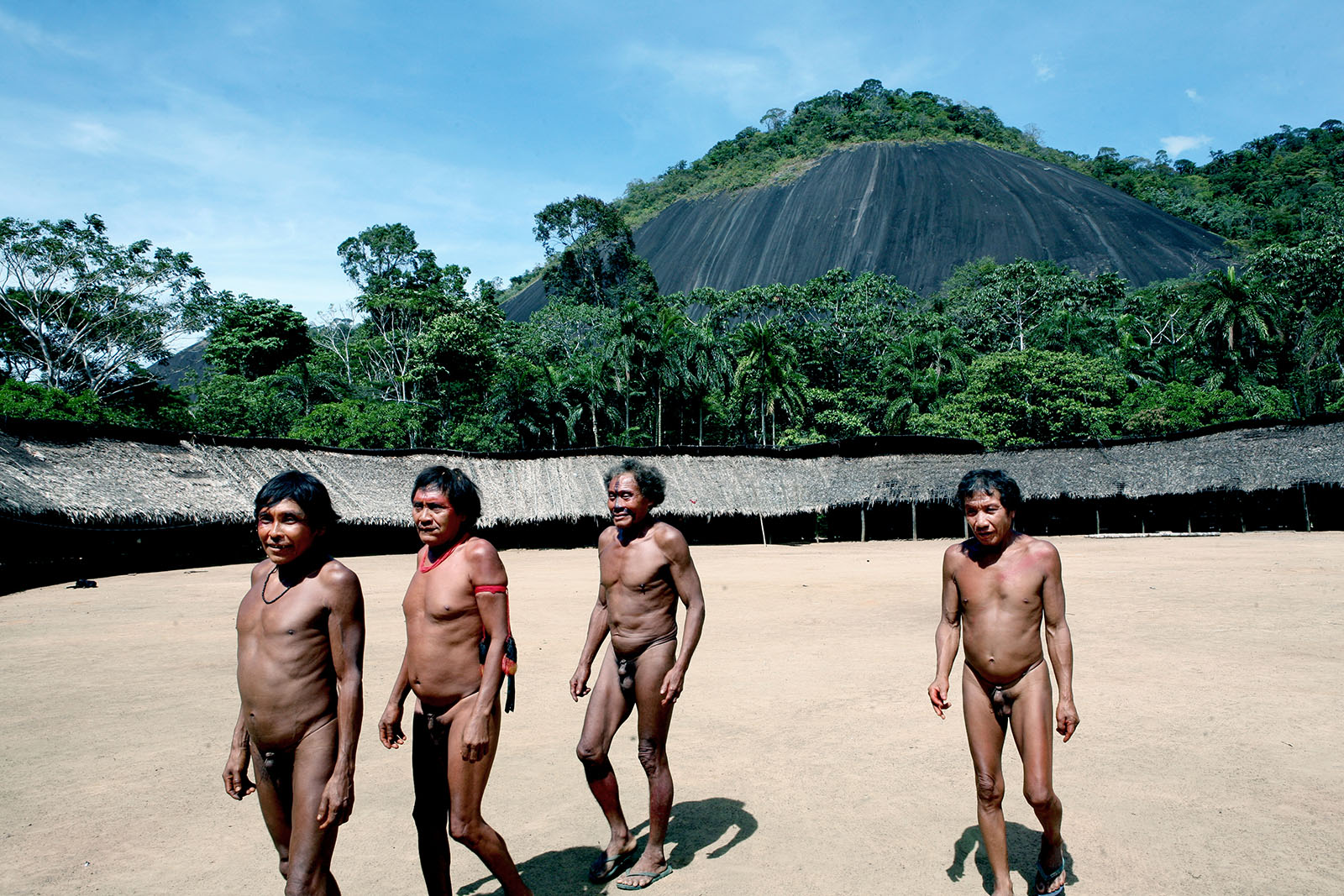  The Yanomami tribe in Demini, Brazil. 