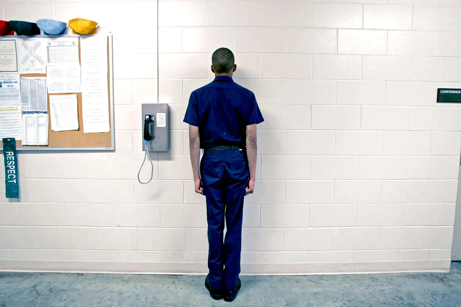 Florida 2005 - Criminal teenage boys are being rehabilitated in a military style boot camp.