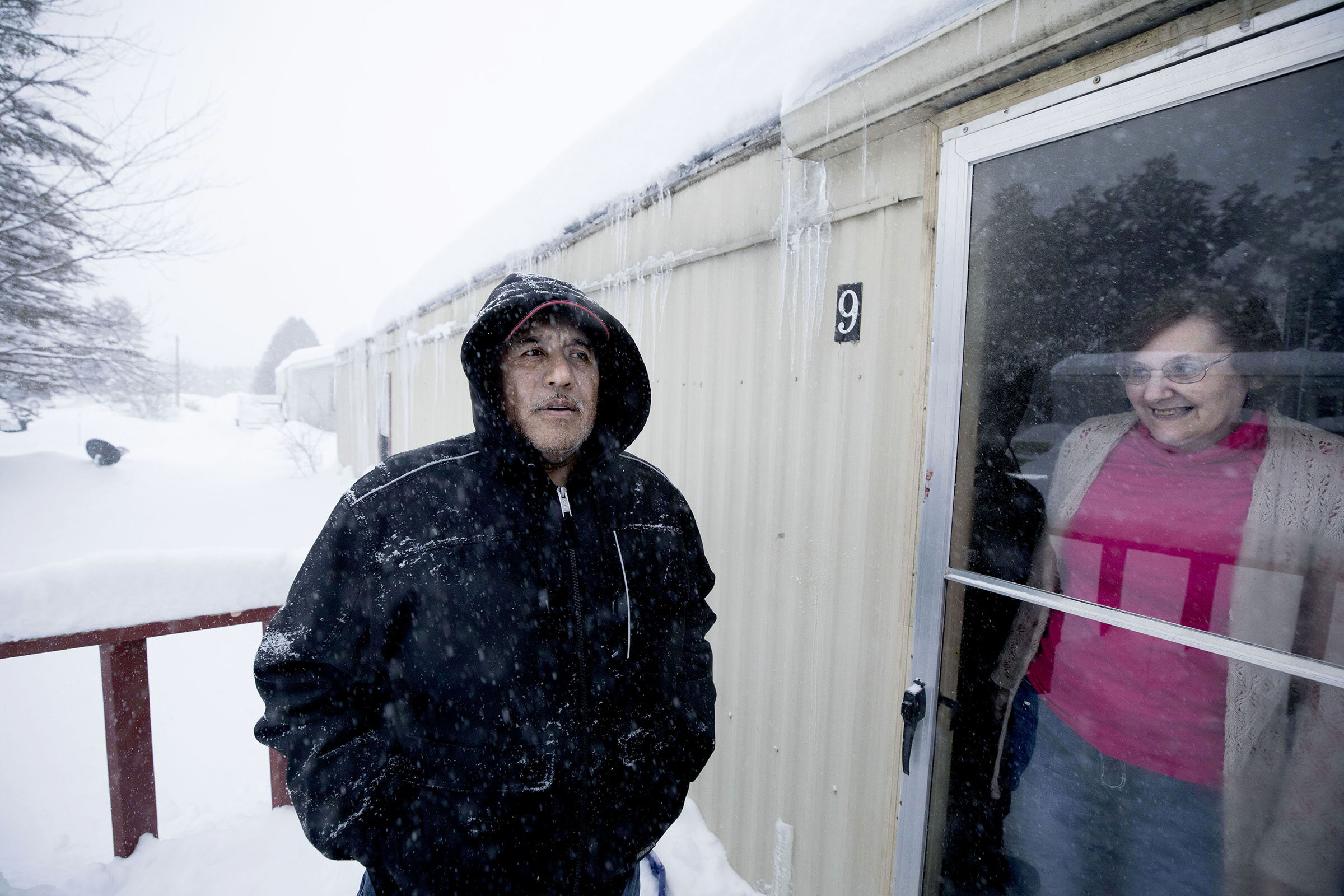 Wisconsin: Benito came to the US from Mexico in the 80's. He lives with his American girlfriend, Jill. 