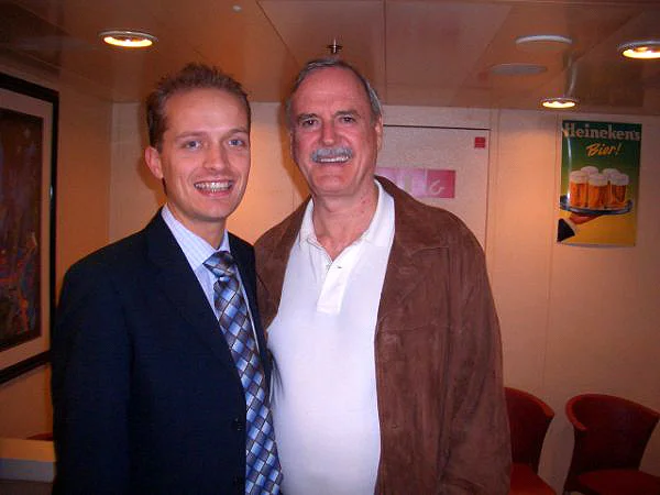with John Cleese