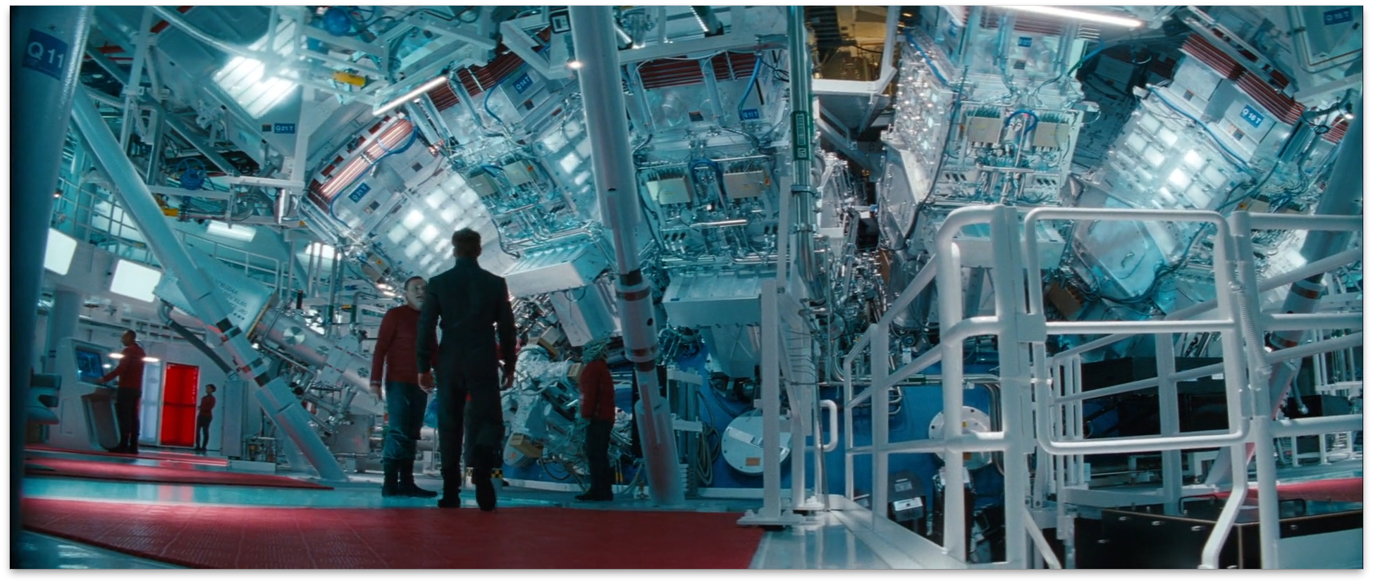 The Enterprise 's warp core (© Paramount Pictures)