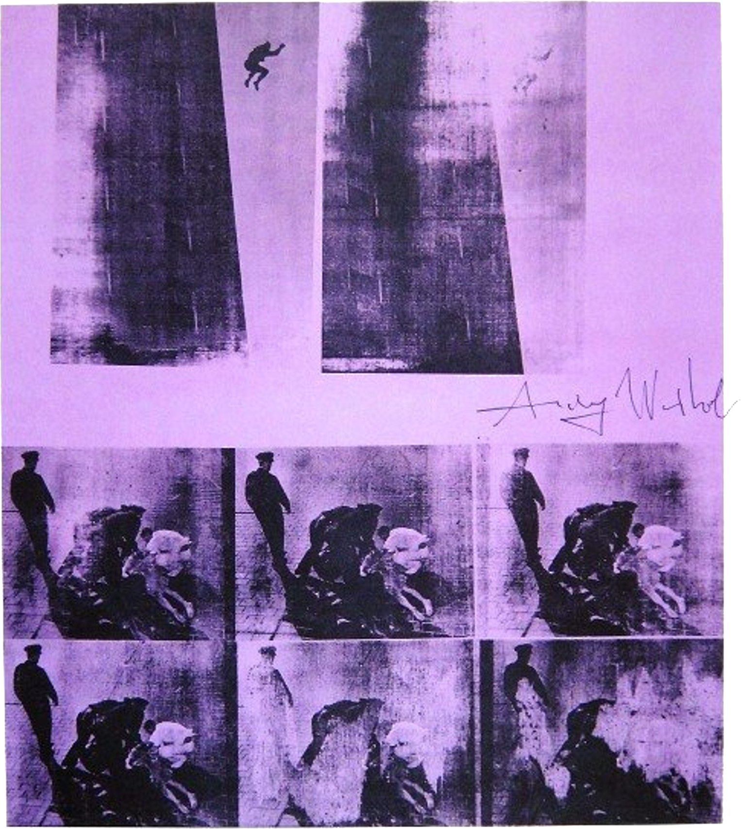 Andy Warhol's 1963 screen-print, Suicide