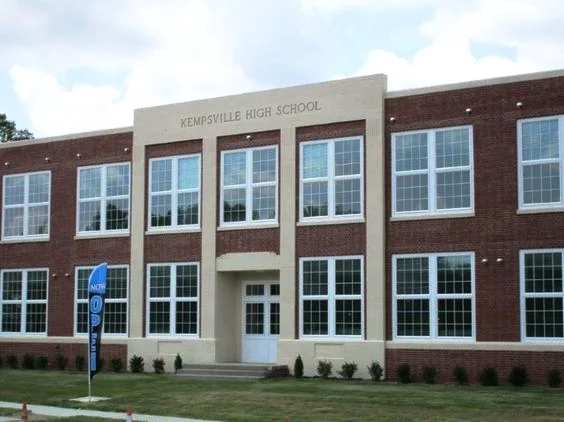 Historic Kempsville High School adapted to new residences.