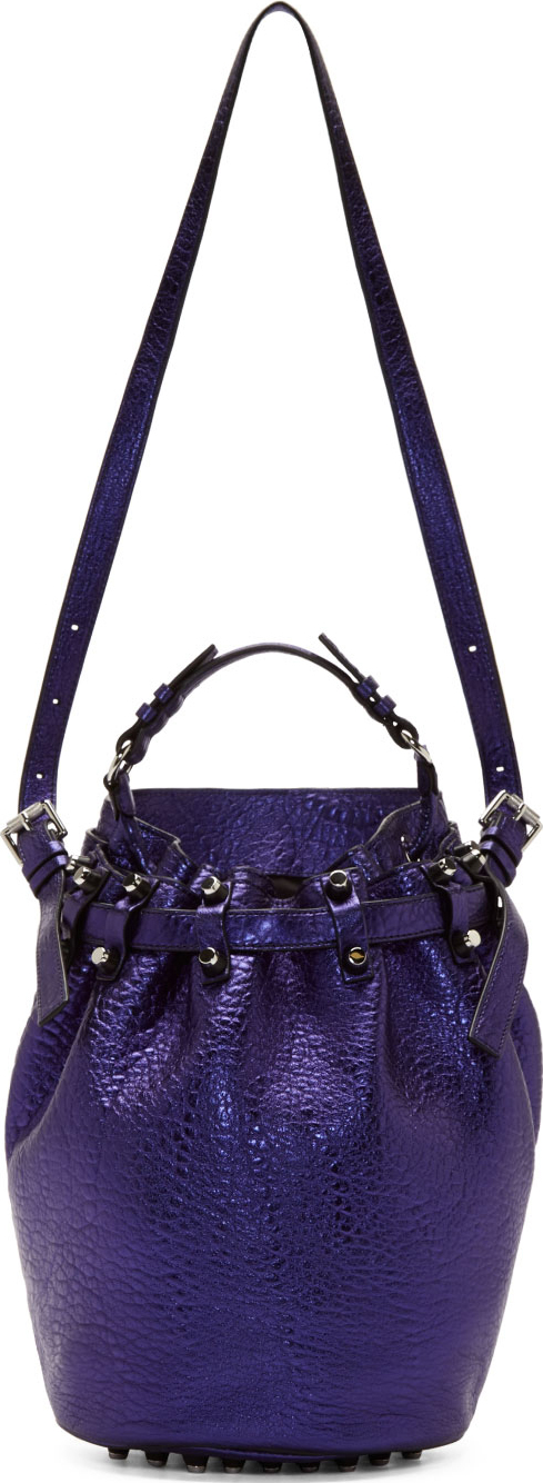 WoahStyle.com - vAlexander Wang Nile Blue Metallic Leather Diego Bucket Bag.jpg